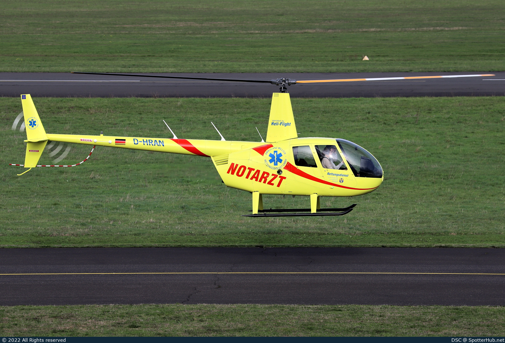 Photo of D-HRAN - Robinson R44 Raven II operated by Ambulanz Millich (opb Heli-Flight)