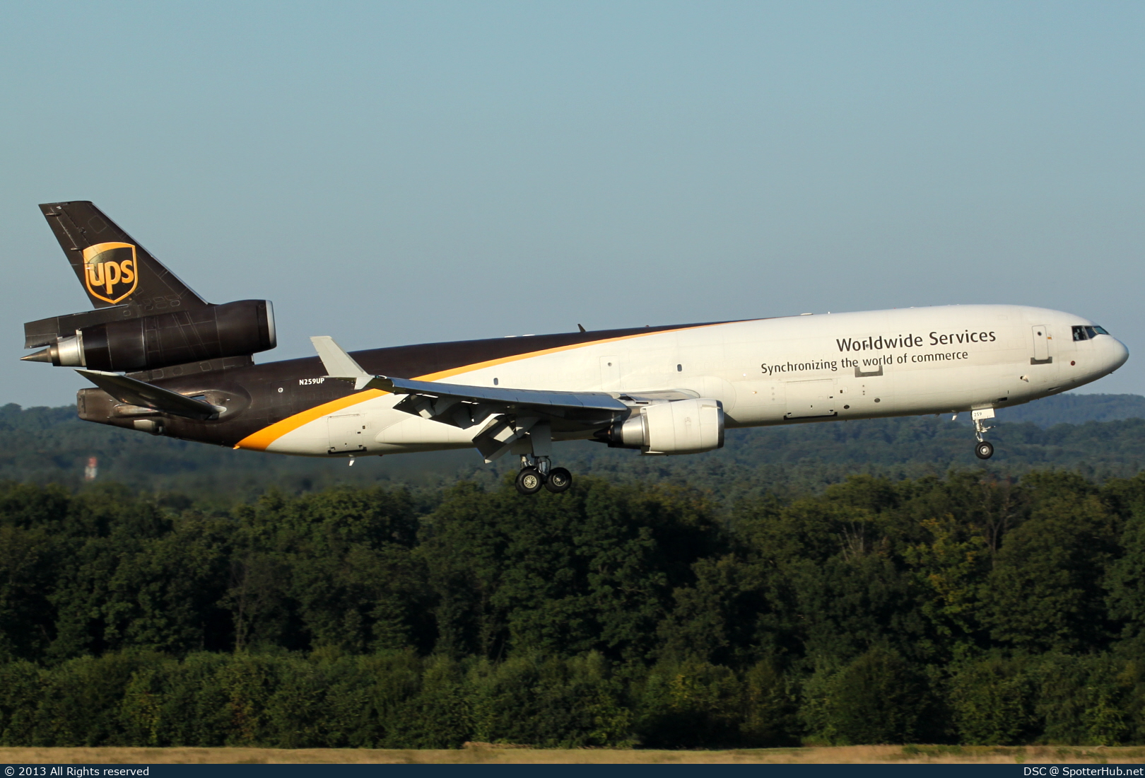 Photo of N259UP - McDonnell Douglas MD-11(F) operated by UPS United Parcel Service