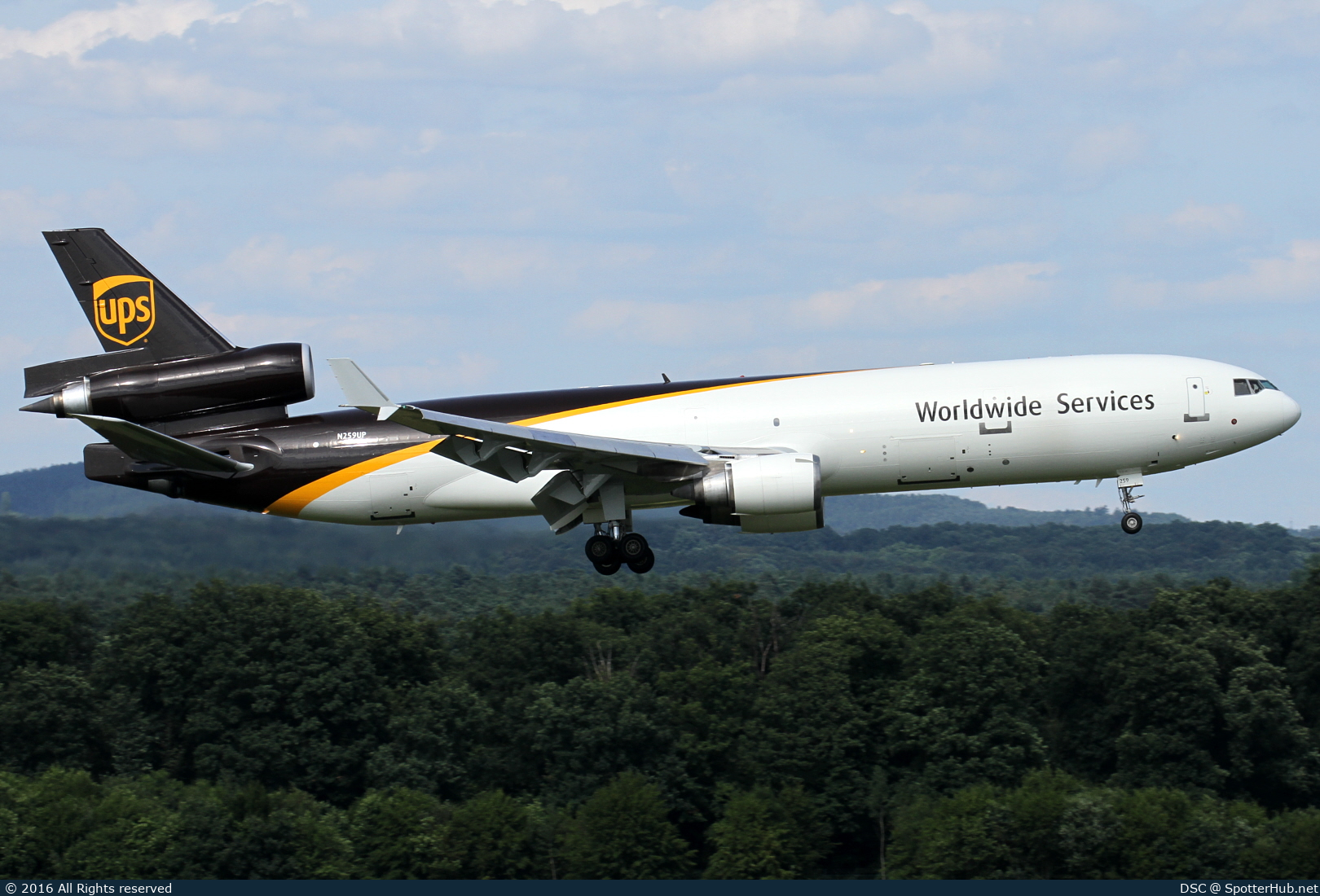 Photo of N259UP - McDonnell Douglas MD-11(F) operated by UPS United Parcel Service