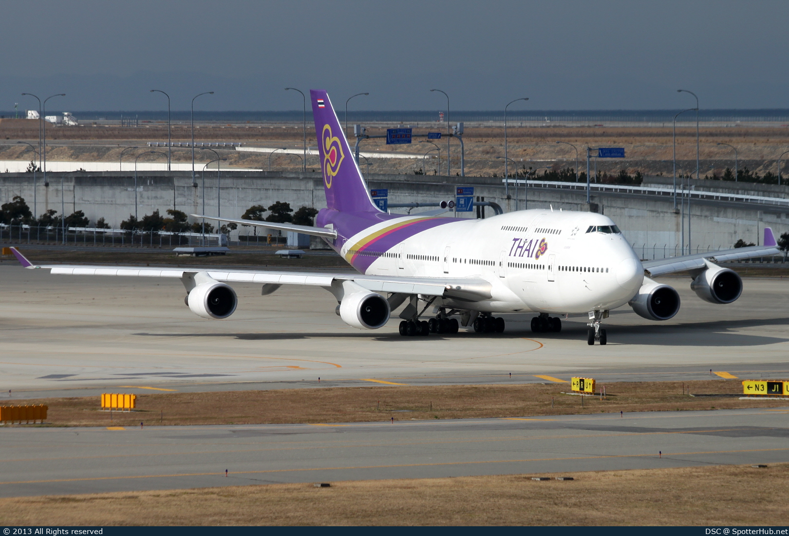 Photo of HS-TGO - Boeing 747-4D7 operated by Thai Airways International