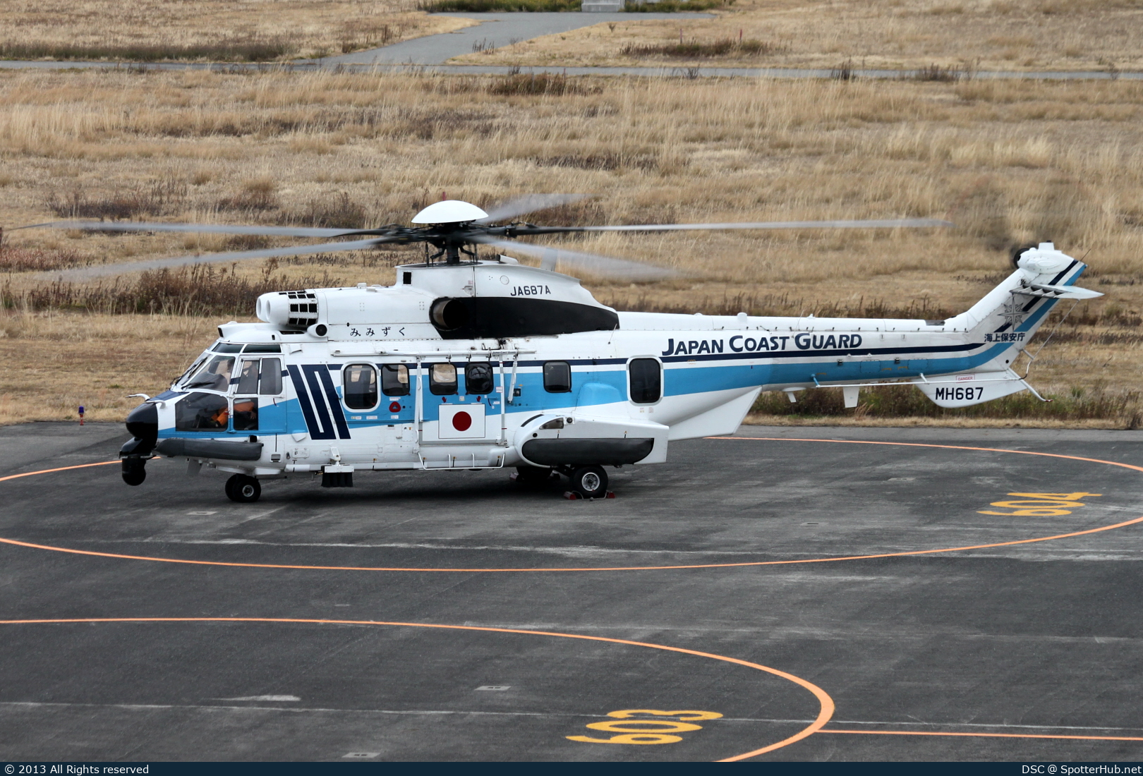 Photo of JA687A - Eurocopter EC225LP Super Puma II+ operated by Japan Coast Guard