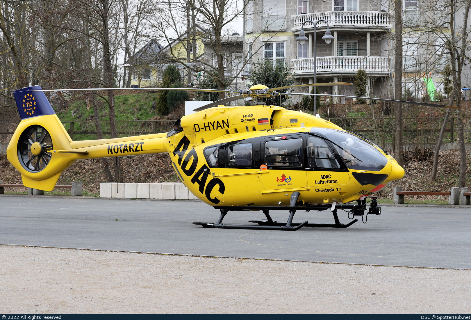 Photo of D-HYAN - Airbus Helicopters H145 operated by ADAC Luftrettung