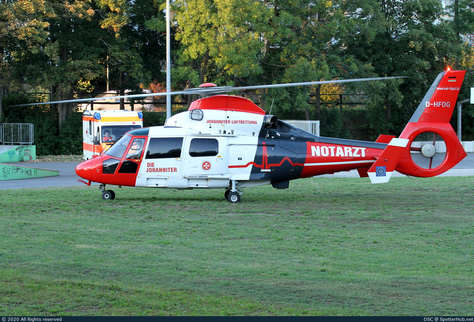 Photo of D-HFOG - Aérospatiale AS365N3 Dauphin 2 operated by Johanniter Luftrettung (opb Heli-Flight)
