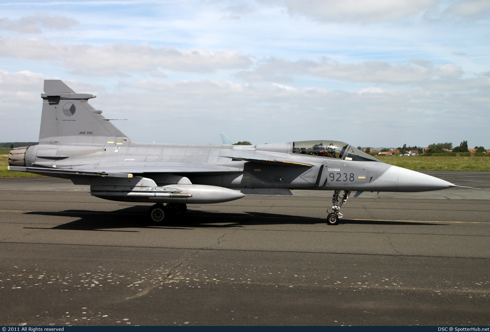 Photo of 9238 - Saab JAS 39C Gripen operated by Czech Air Force