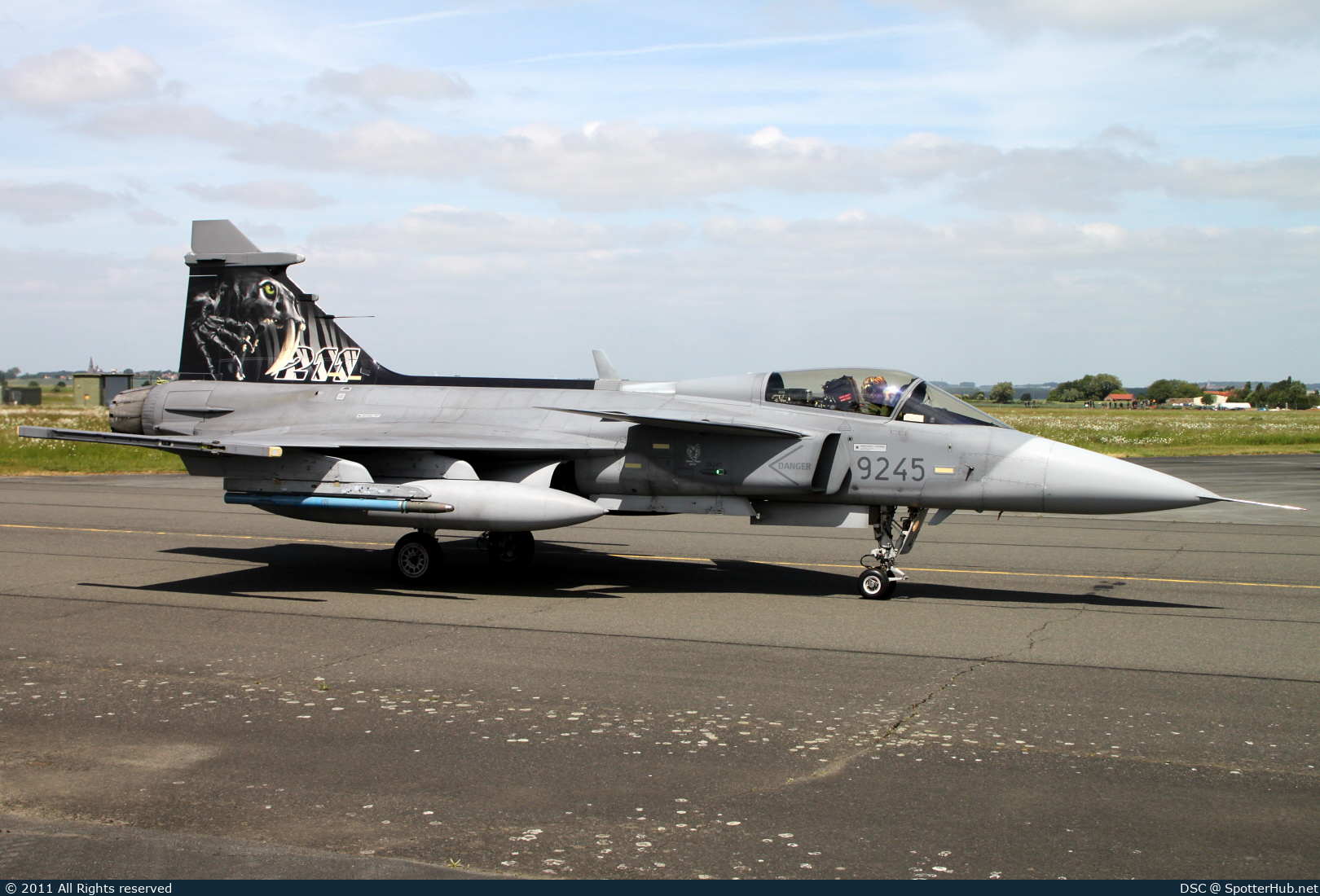 Photo of 9245 - Saab JAS 39C Gripen operated by Czech Air Force