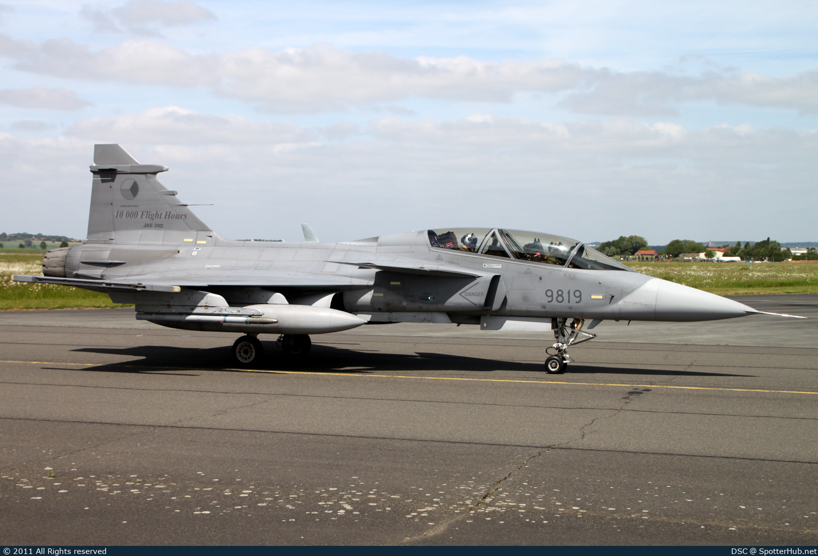 Photo of 9819 - Saab JAS 39D Gripen operated by Czech Air Force