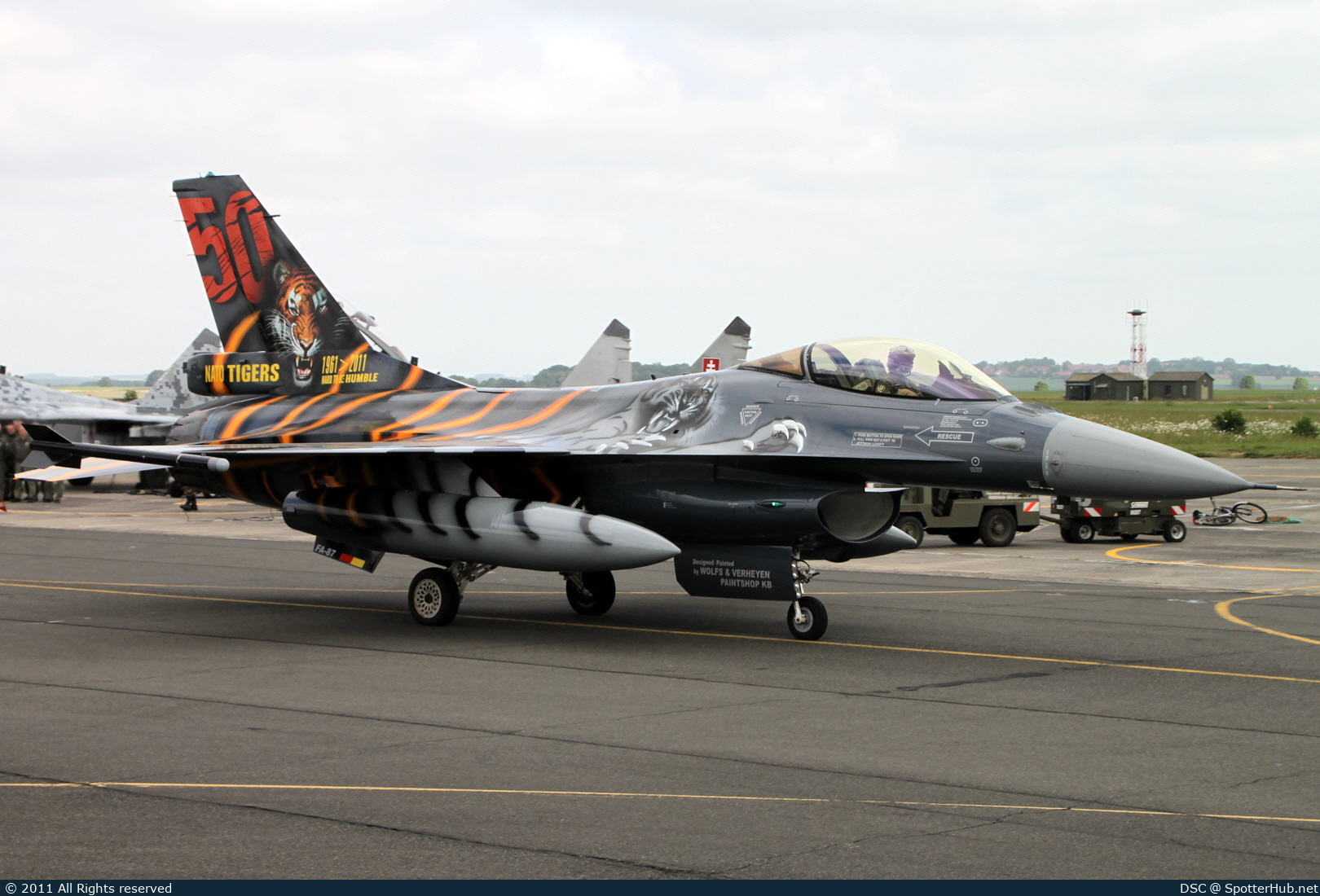 Photo of FA-87 - General Dynamics F-16AM Fighting Falcon operated by Belgian Air Force