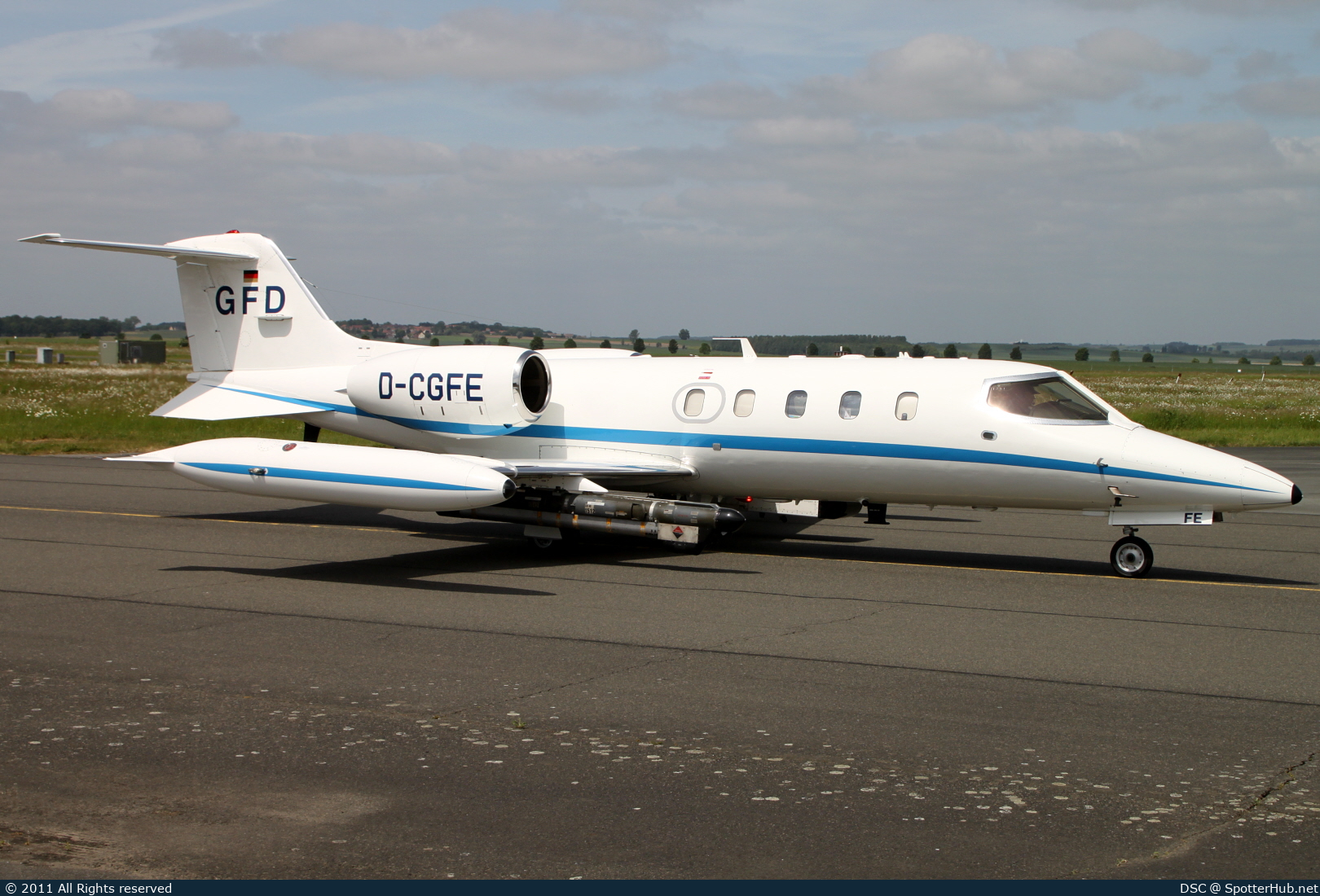 Photo of D-CGFE - Bombardier Learjet 36A operated by GFD Gesellschaft für Flugzieldarstellung