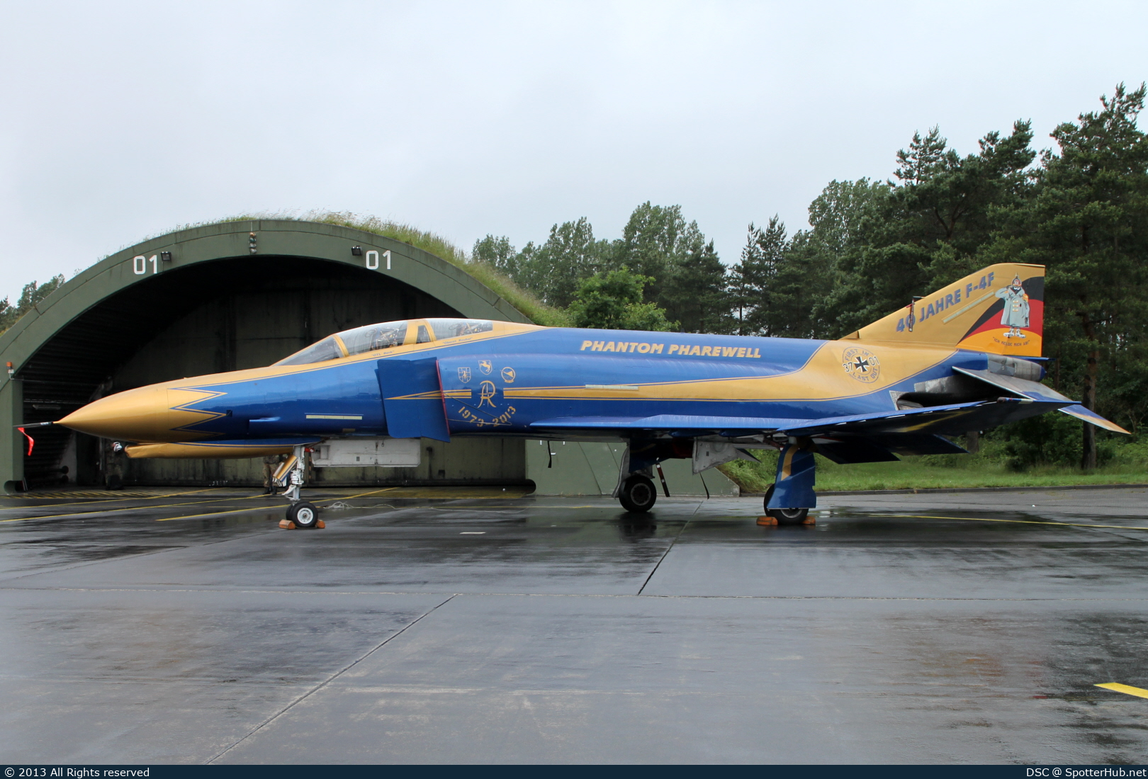 Photo of 37+01 - McDonnell Douglas F-4F Phantom II operated by German Air Force