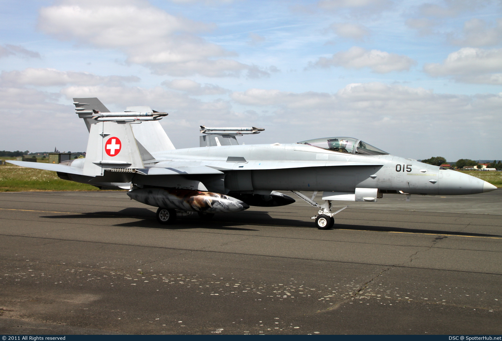 Photo of J-5015 - McDonnell Douglas F/A-18C Hornet operated by Swiss Air Force