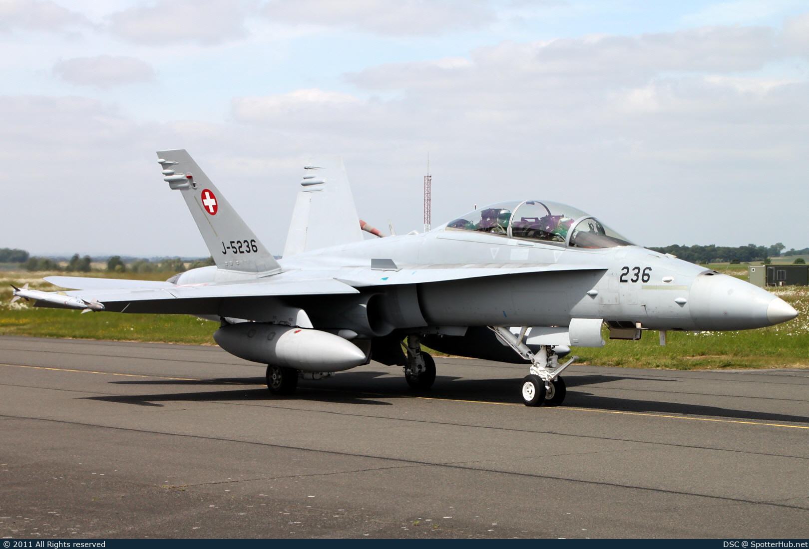 Photo of J-5236 - McDonnell Douglas F/A-18D Hornet operated by Swiss Air Force