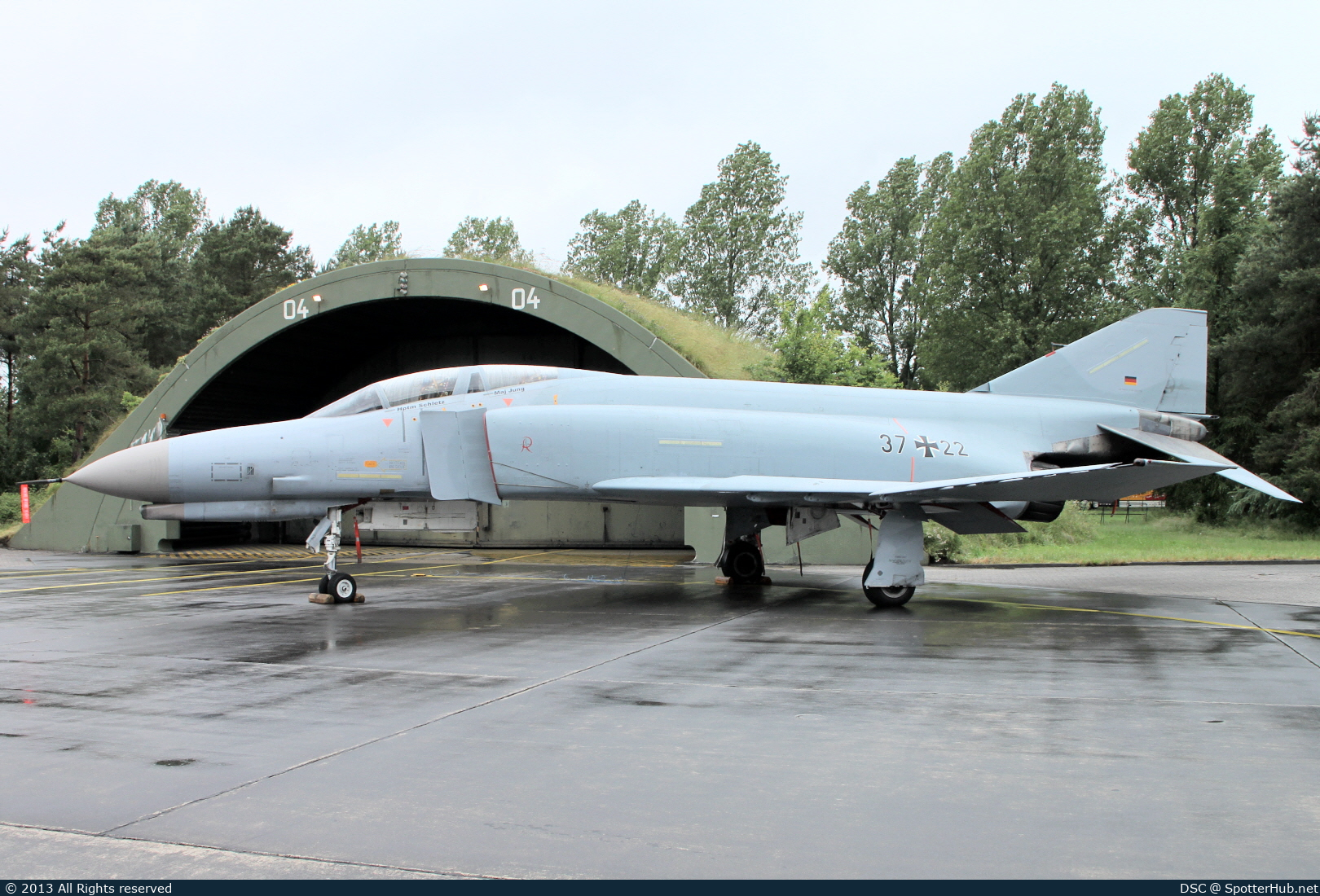 Photo of 37+22 - McDonnell Douglas F-4F Phantom II operated by German Air Force