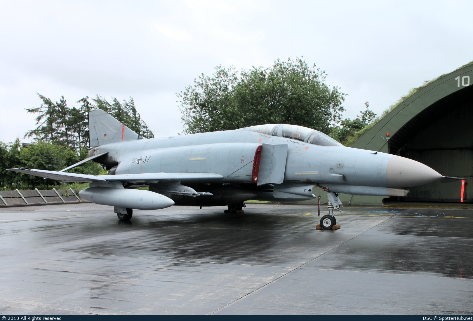Photo of 38+37 - McDonnell Douglas F-4F Phantom II operated by German Air Force