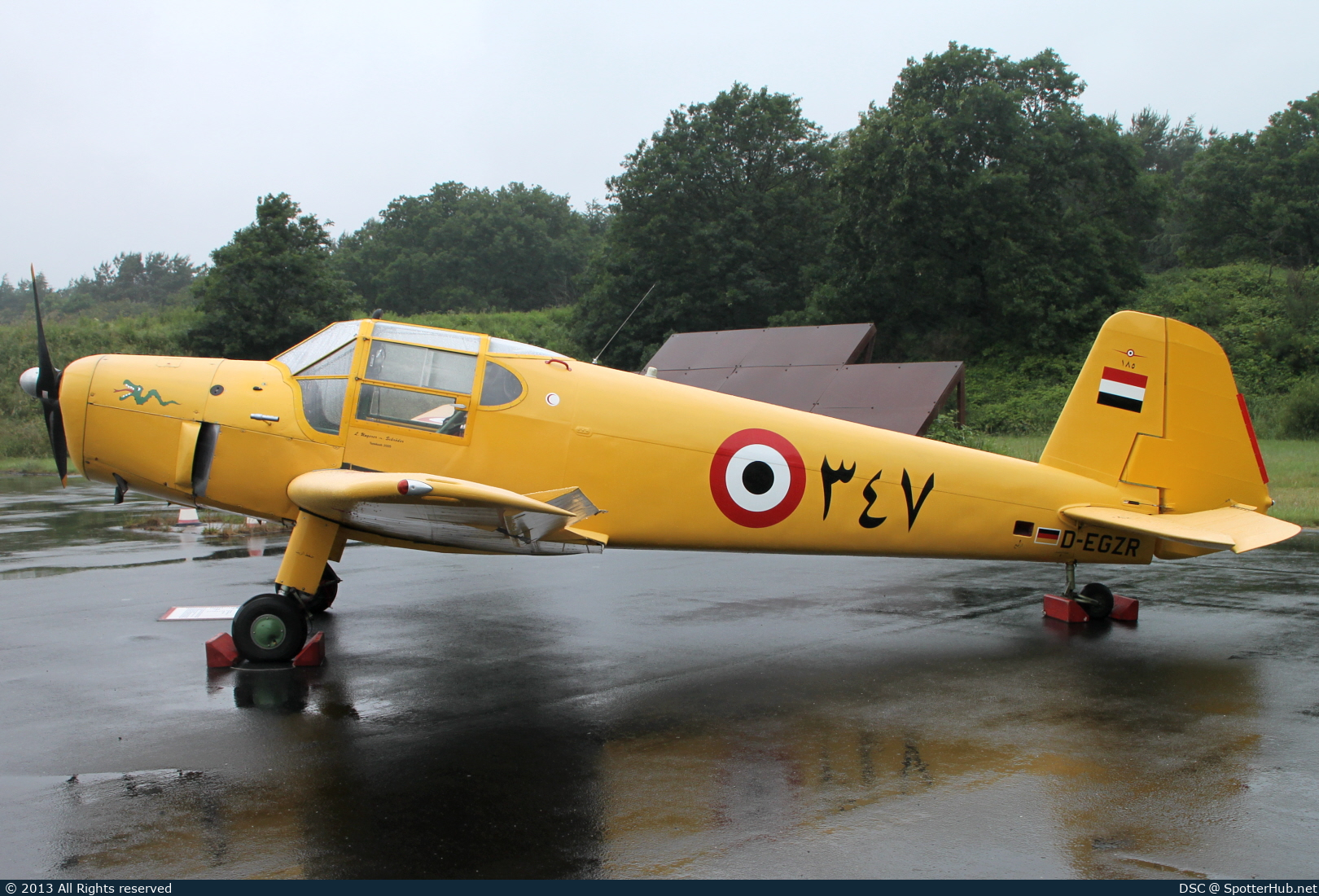 Photo of D-EGZR - Heliopolis Gomhouria [Bücker Bü 181 Bestmann] operated by Sportfluggruppe Nordholz/Cuxhaven