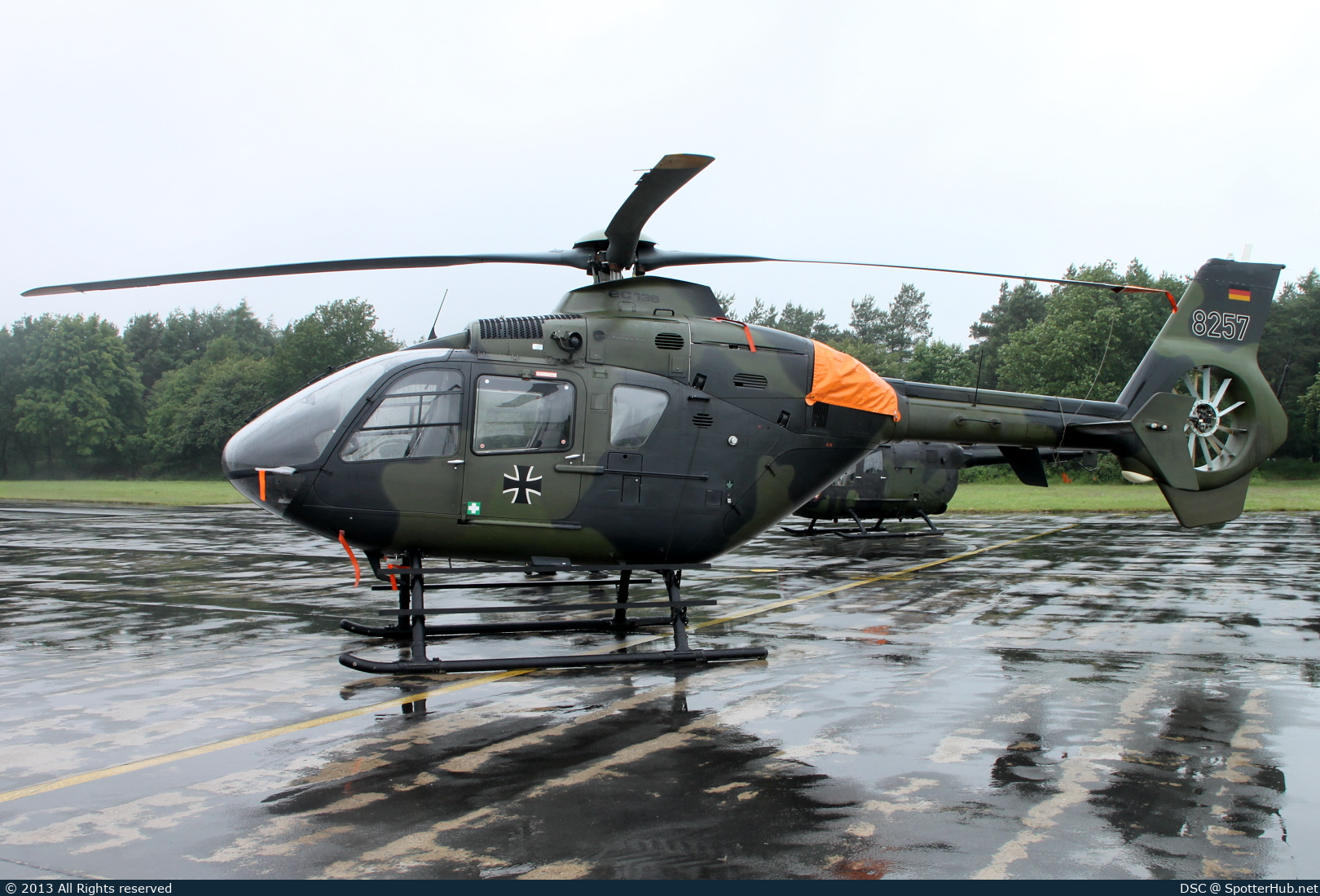 Photo of 82+57 - Eurocopter EC135 T1 operated by German Army