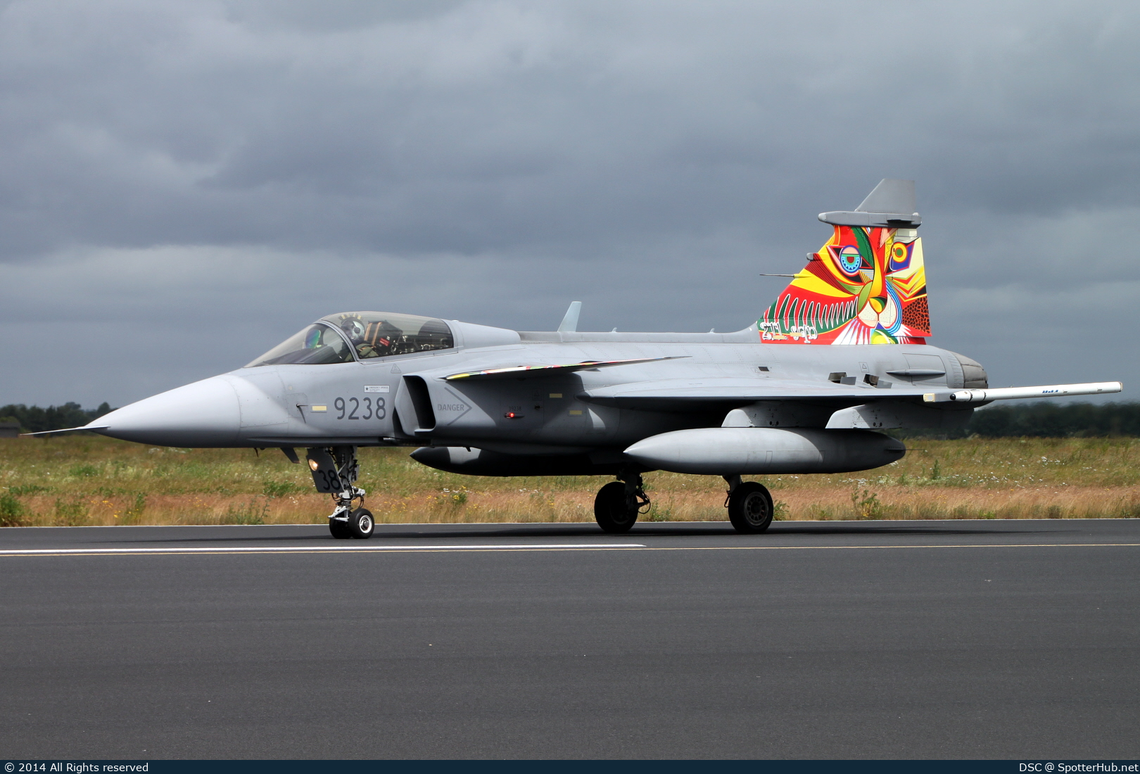 Photo of 9238 - Saab JAS 39C Gripen operated by Czech Air Force