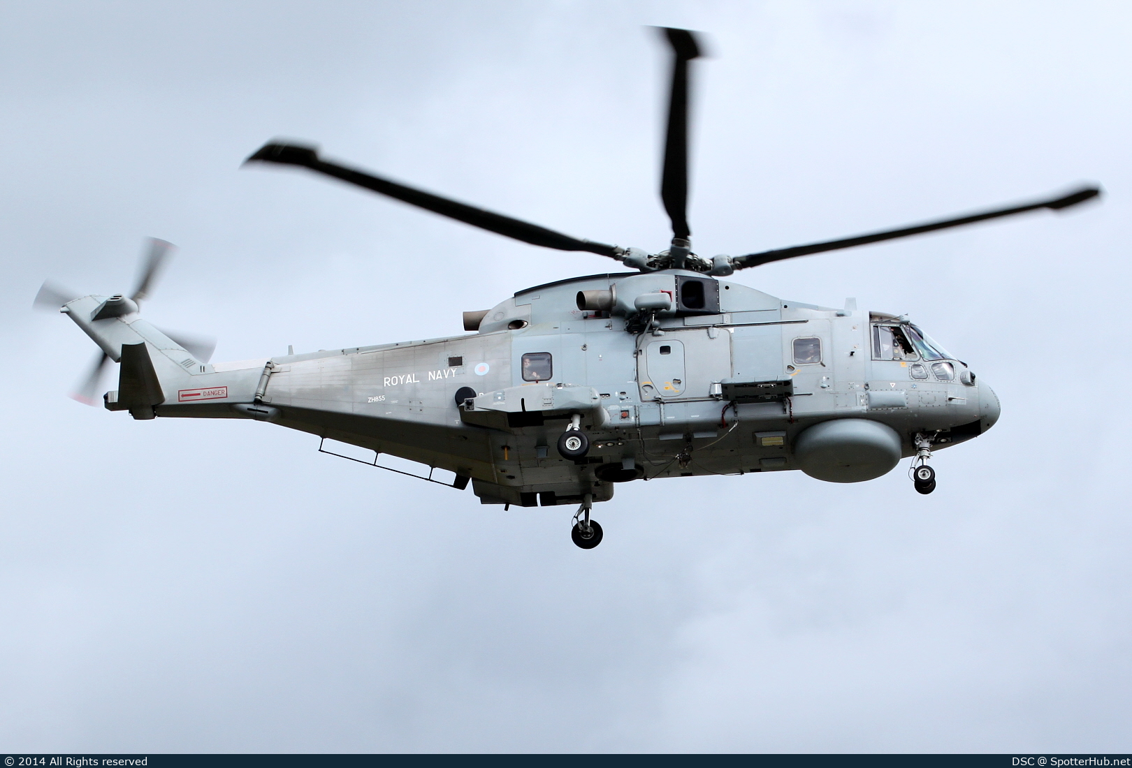 Photo of ZH855 - AgustaWestland Merlin HM1 operated by Royal Navy