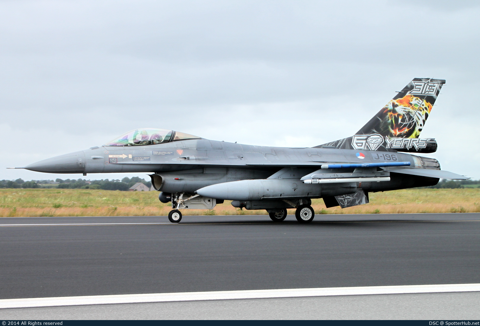 Photo of J-196 - General Dynamics F-16AM Fighting Falcon operated by Royal Netherlands Air Force
