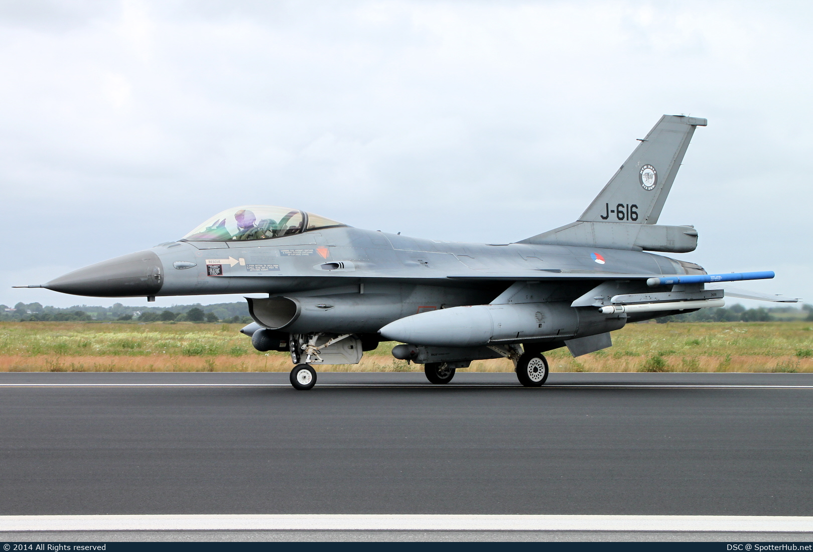 Photo of J-616 - General Dynamics F-16AM Fighting Falcon operated by Royal Netherlands Air Force