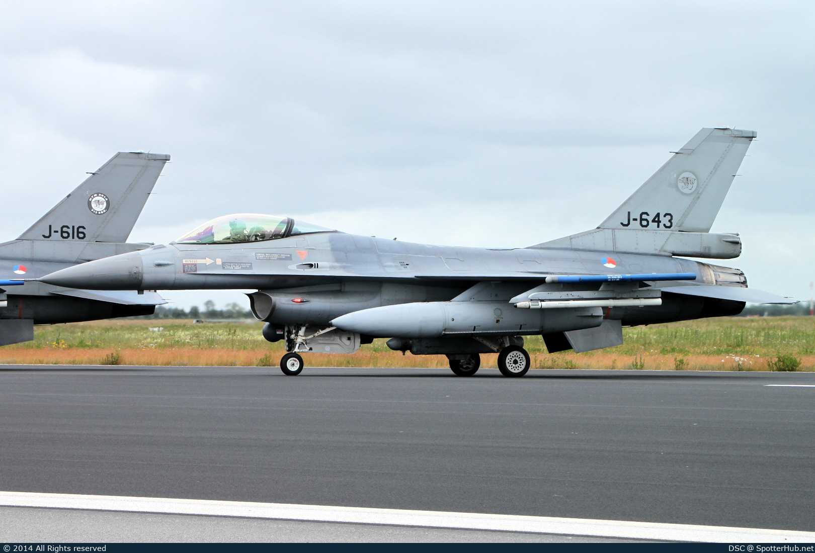 Photo of J-643 - General Dynamics F-16AM Fighting Falcon operated by Royal Netherlands Air Force