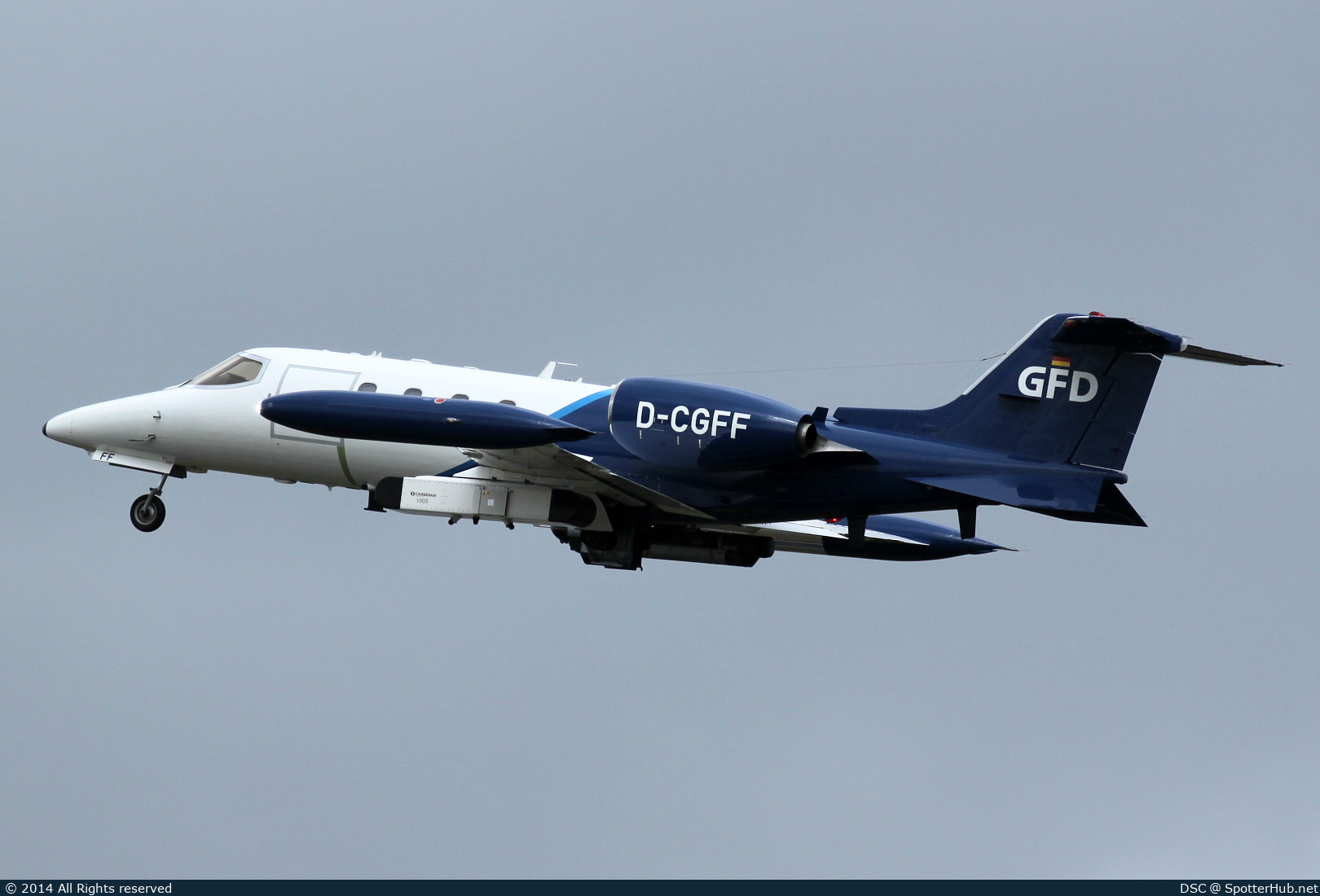 Photo of D-CGFF - Bombardier Learjet 36A operated by GFD Gesellschaft für Flugzieldarstellung