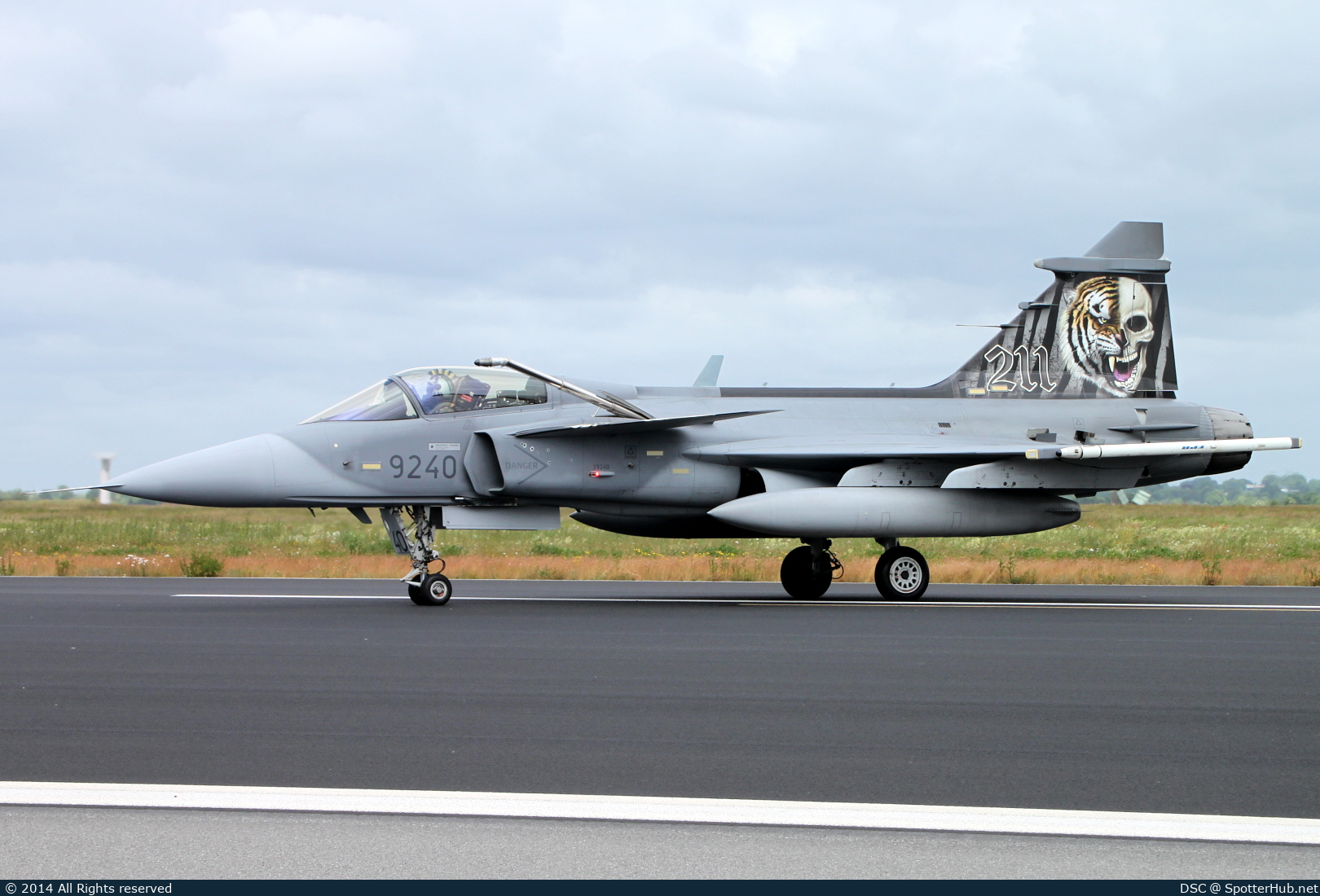 Photo of 9240 - Saab JAS 39C Gripen operated by Czech Air Force