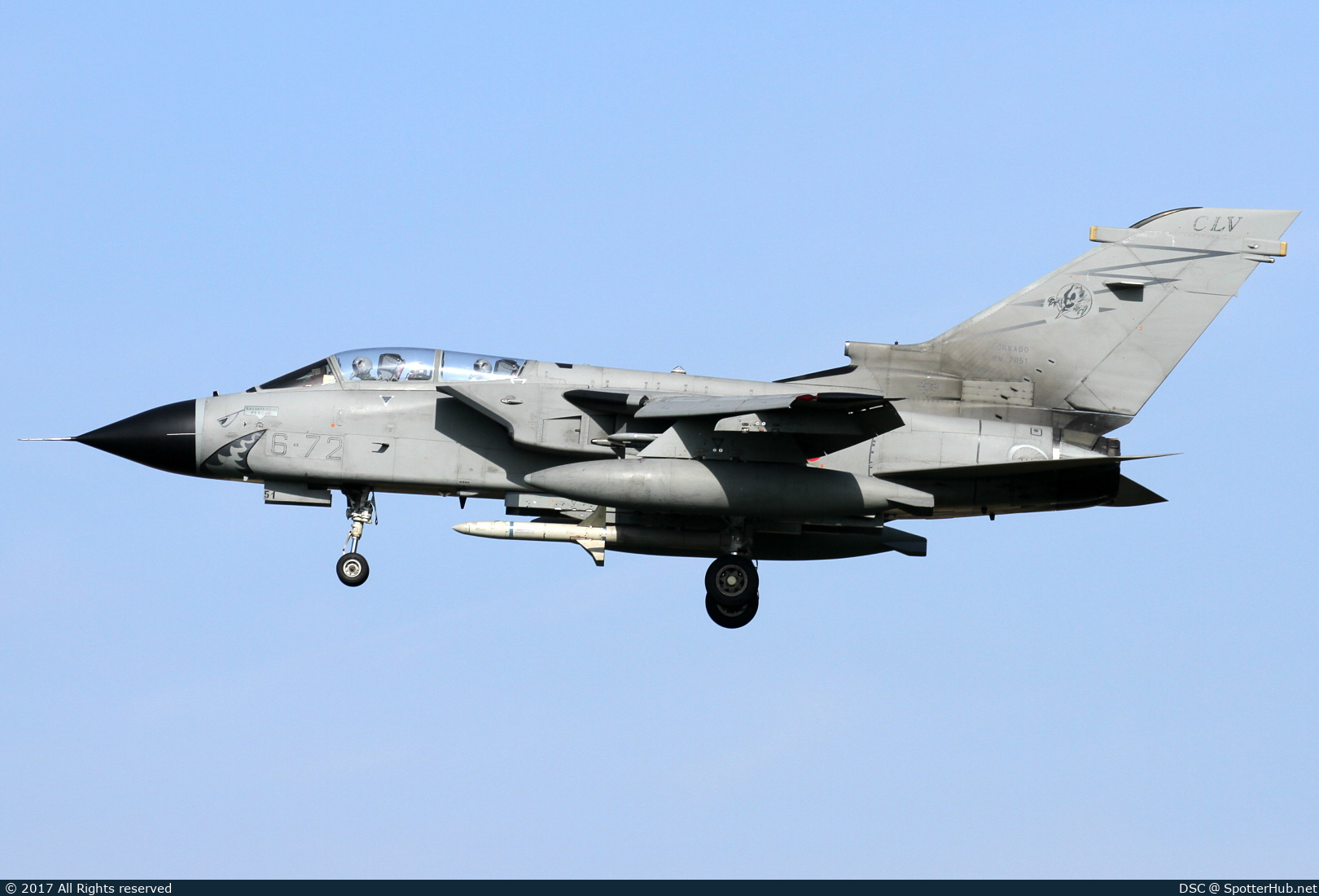 Photo of MM7051 - Panavia Tornado ECR operated by Italian Air Force