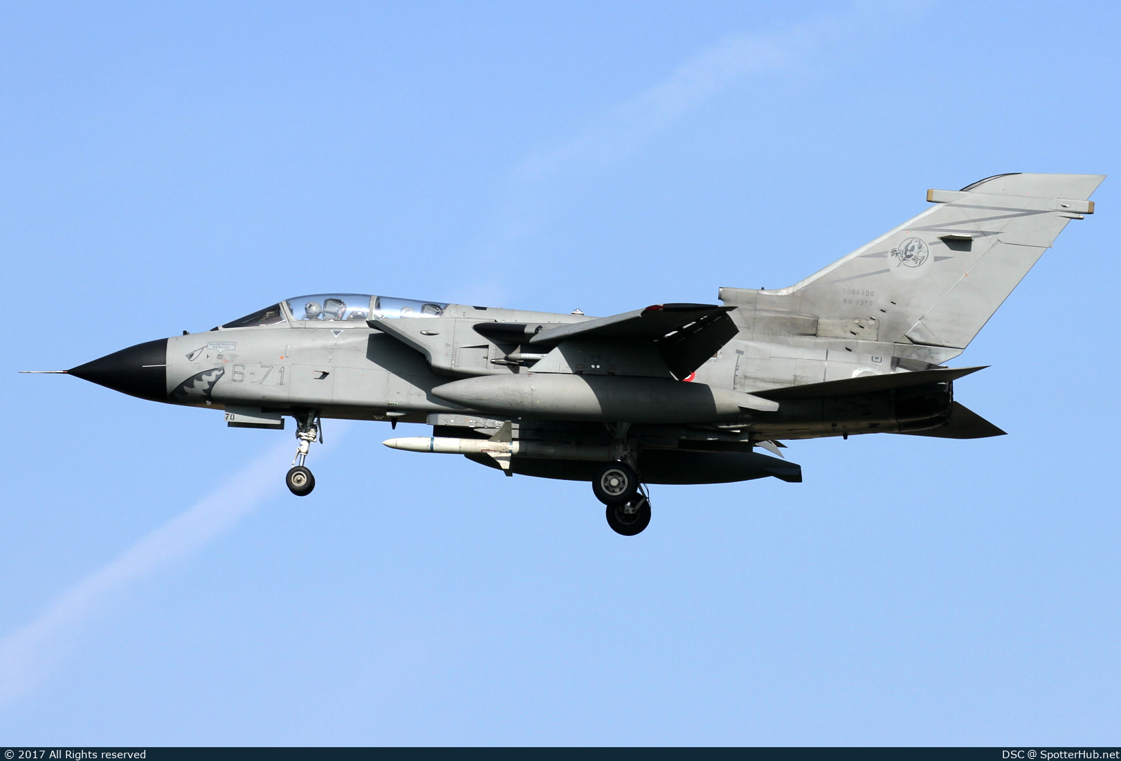 Photo of MM7070 - Panavia Tornado ECR operated by Italian Air Force