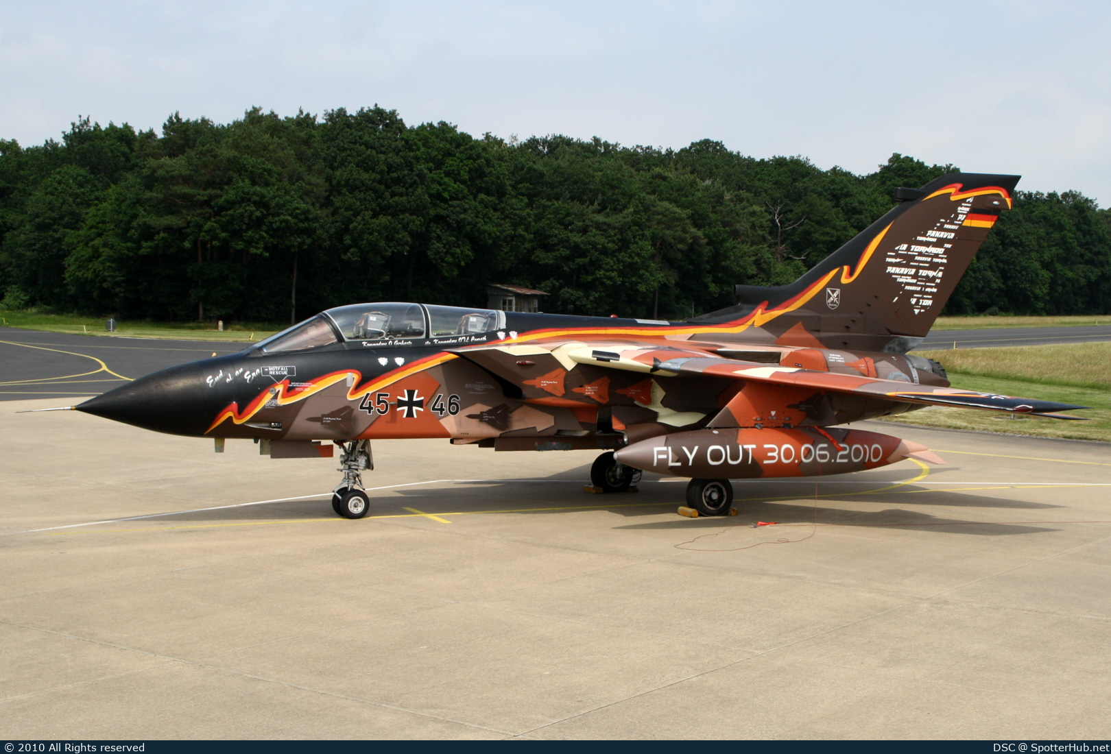 Photo of 45+46 - Panavia Tornado IDS operated by German Air Force