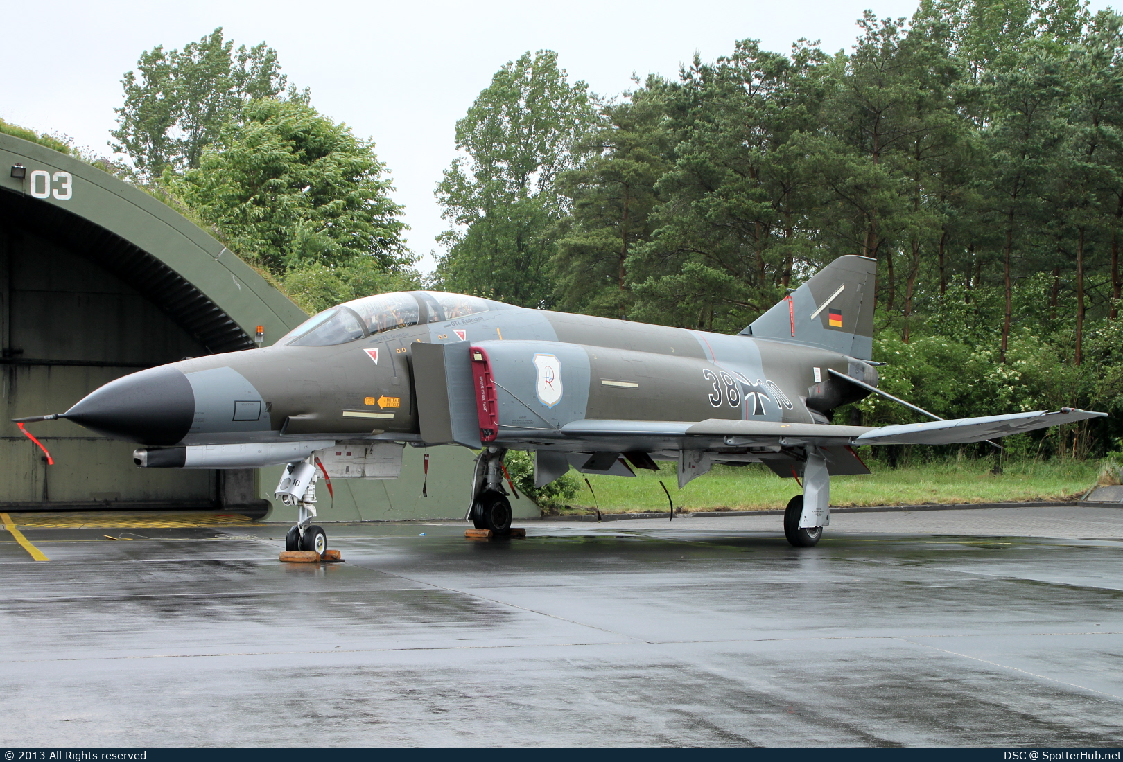 Photo of 38+10 - McDonnell Douglas F-4F Phantom II operated by German Air Force
