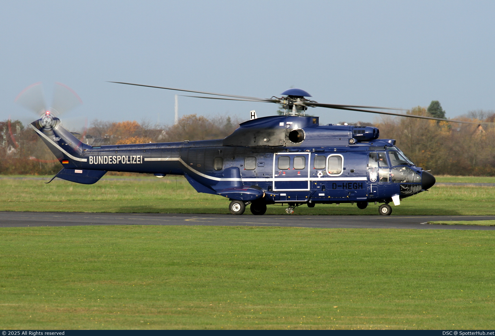 Photo of D-HEGH - Aérospatiale AS332L1 Super Puma operated by German Police - Bundespolizei