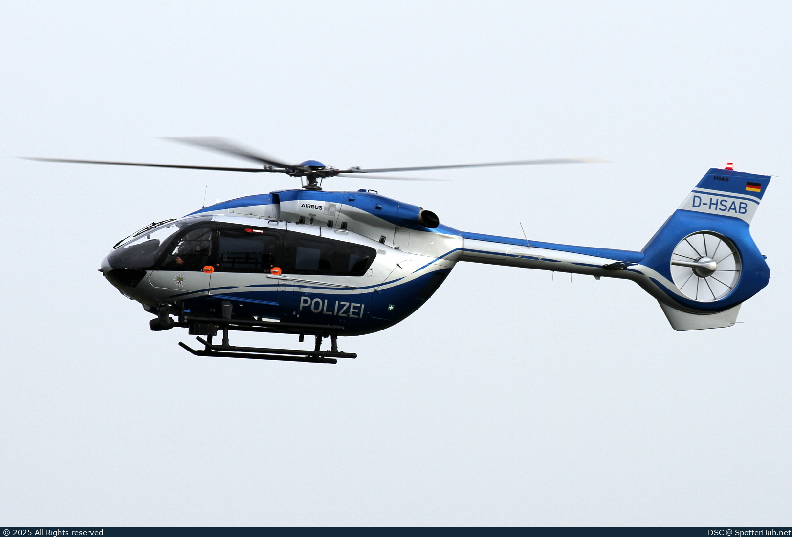 Photo of D-HSAB - Airbus Helicopters H145 operated by German Police - Hubschrauberstaffel Sachsen-Anhalt