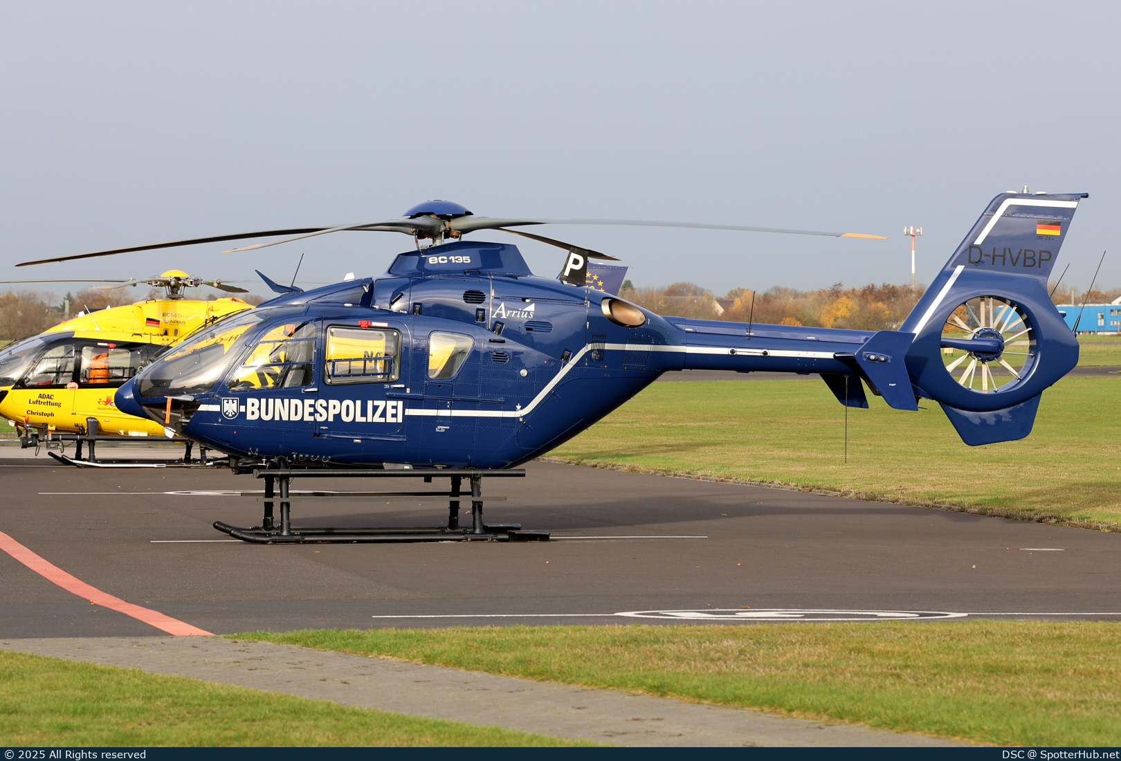 Photo of D-HVBP - Eurocopter EC135 T2+ operated by German Police - Bundespolizei