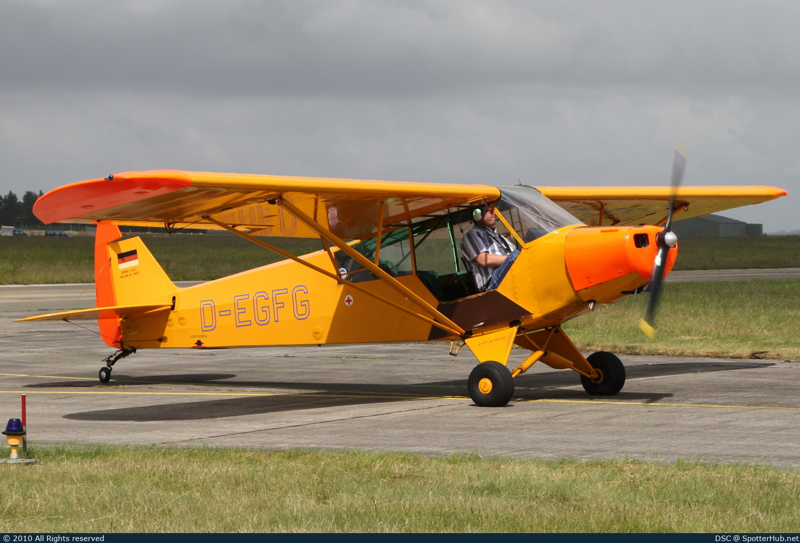 Photo of D-EGFG - Piper L-18C Super Cub operated by Sportfluggruppe Nordholz/Cuxhaven