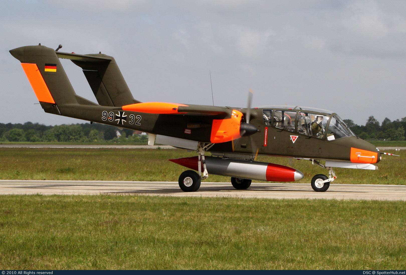 Photo of G-BZGK - North American OV-10B Bronco operated by Bronco Demo Team