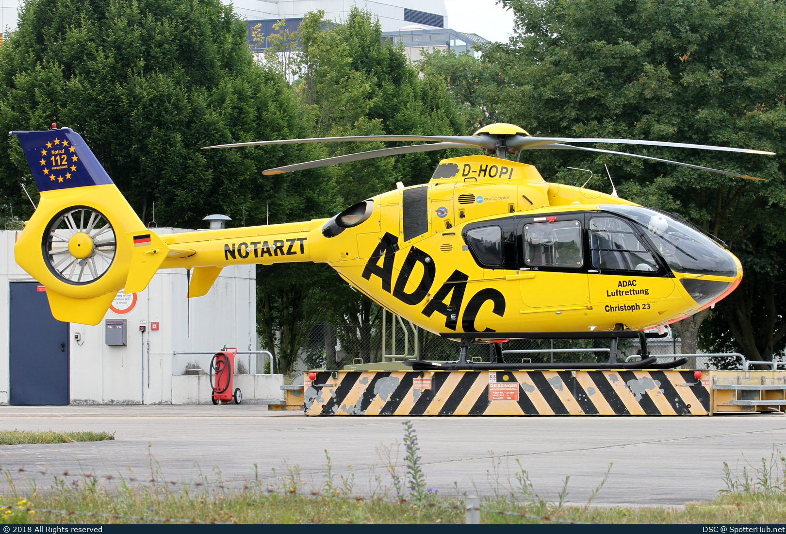 Photo of D-HOPI - Eurocopter EC135 P2 operated by ADAC Luftrettung