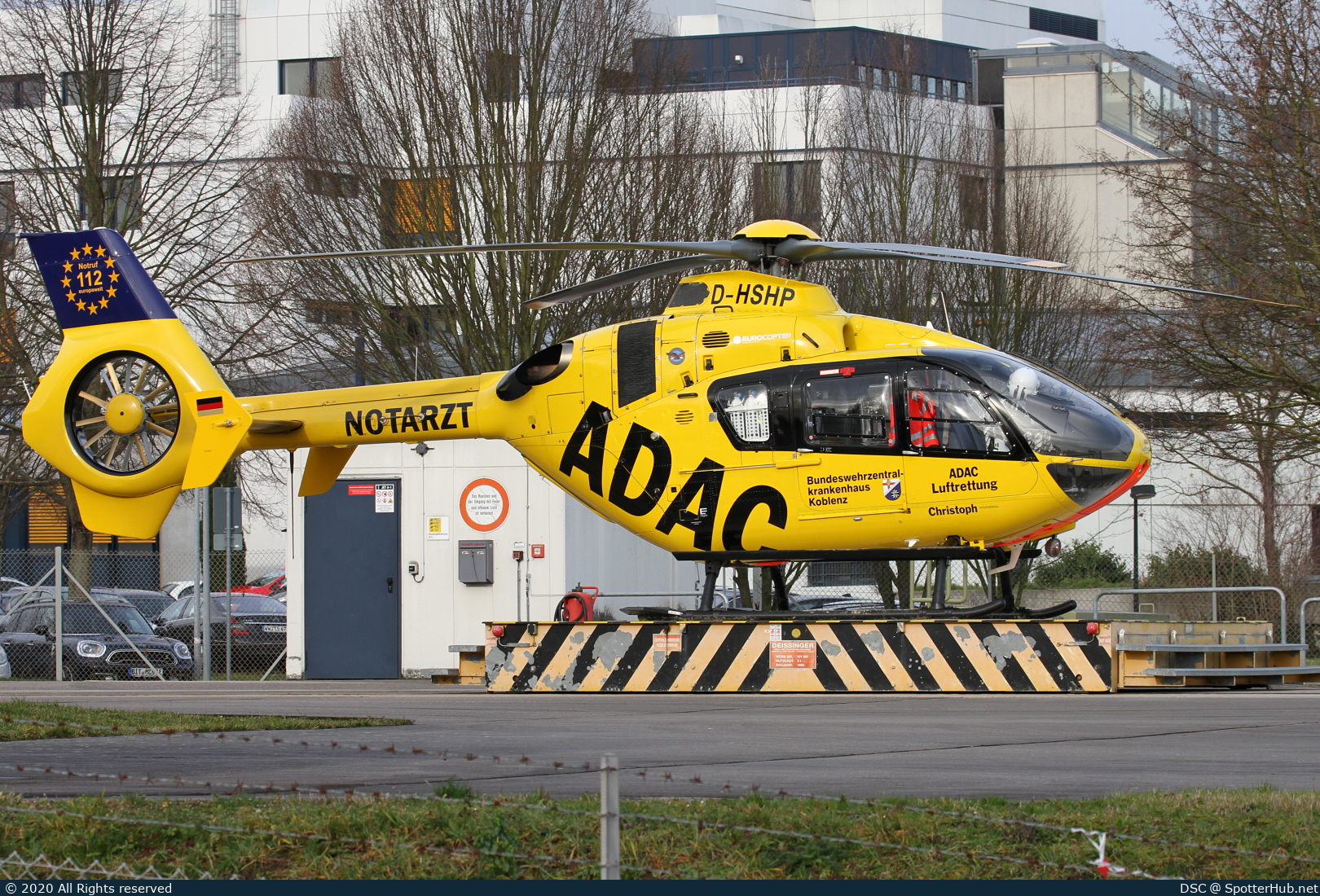 Photo of D-HSHP - Eurocopter EC135 P2+ operated by ADAC Luftrettung