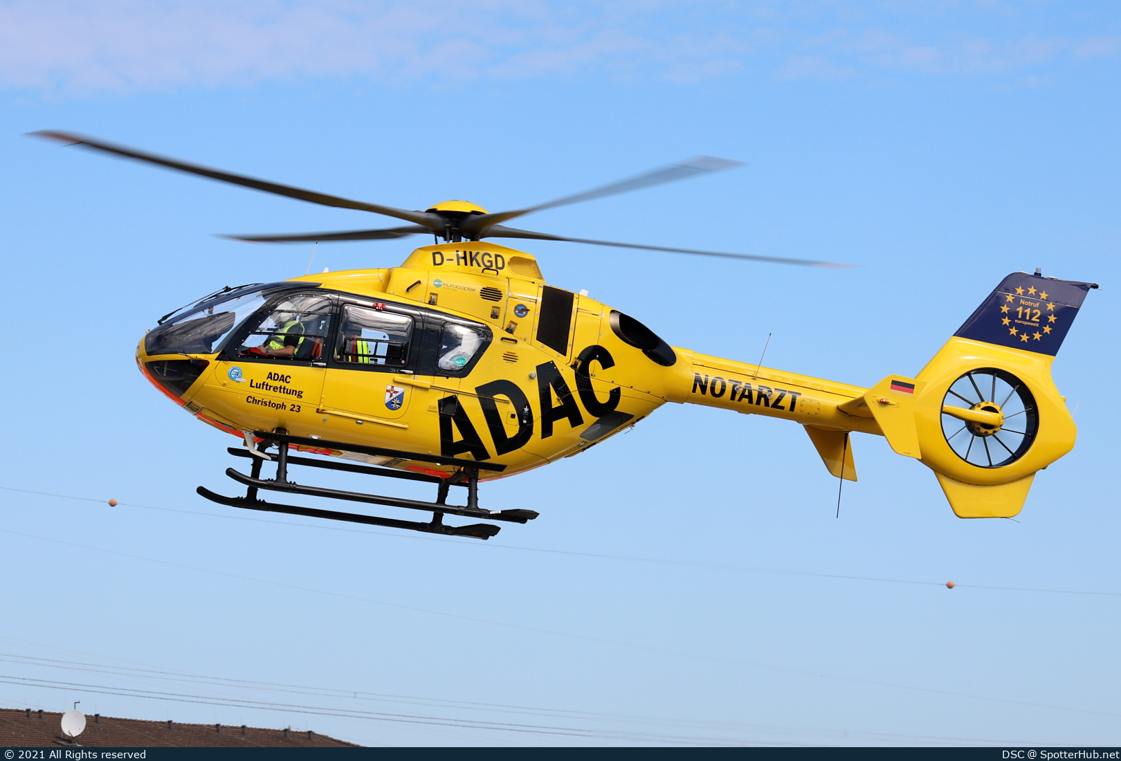 Photo of D-HKGD - Eurocopter EC135 P2+ operated by ADAC Luftrettung