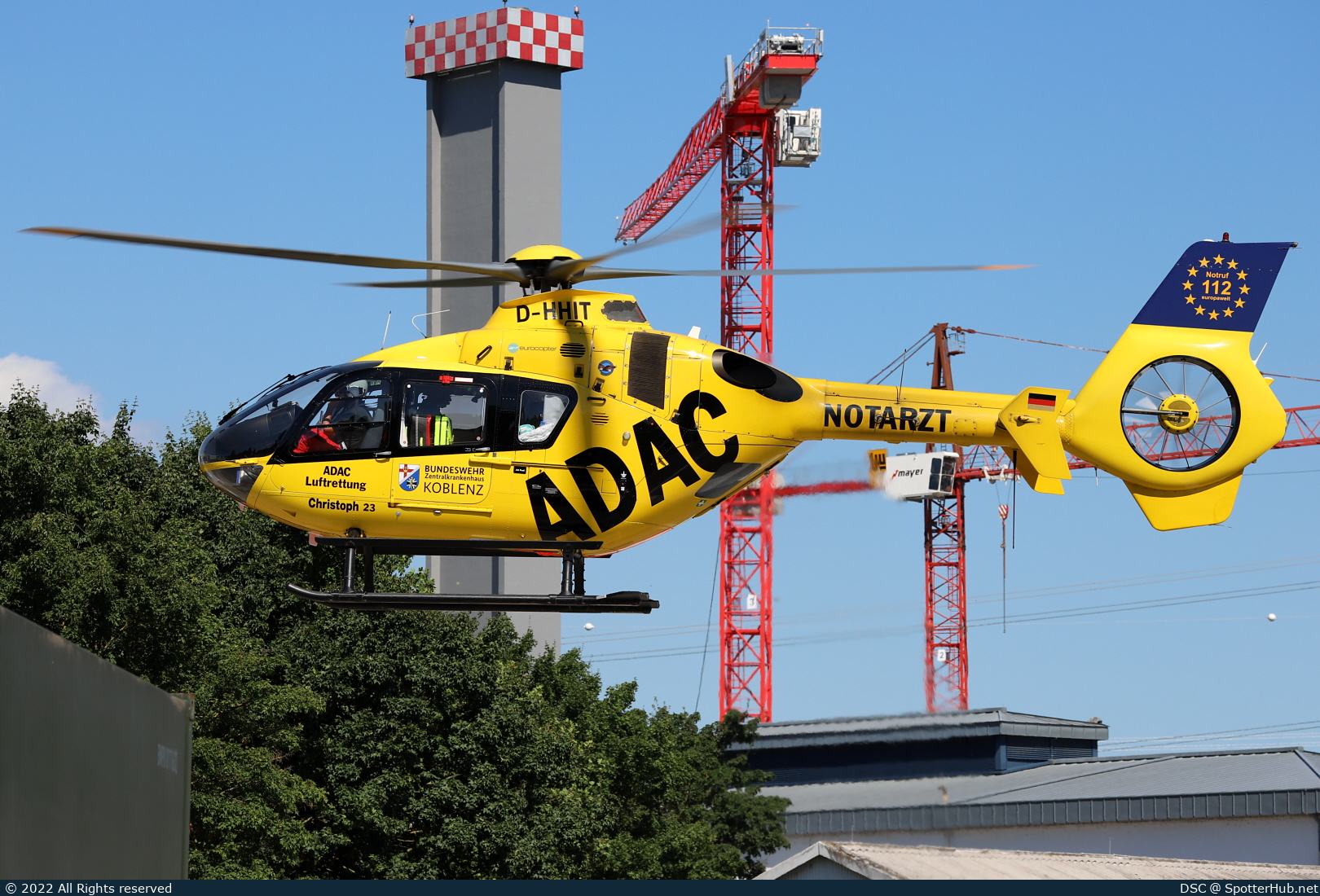 Photo of D-HHIT - Eurocopter EC135 P2 operated by ADAC Luftrettung