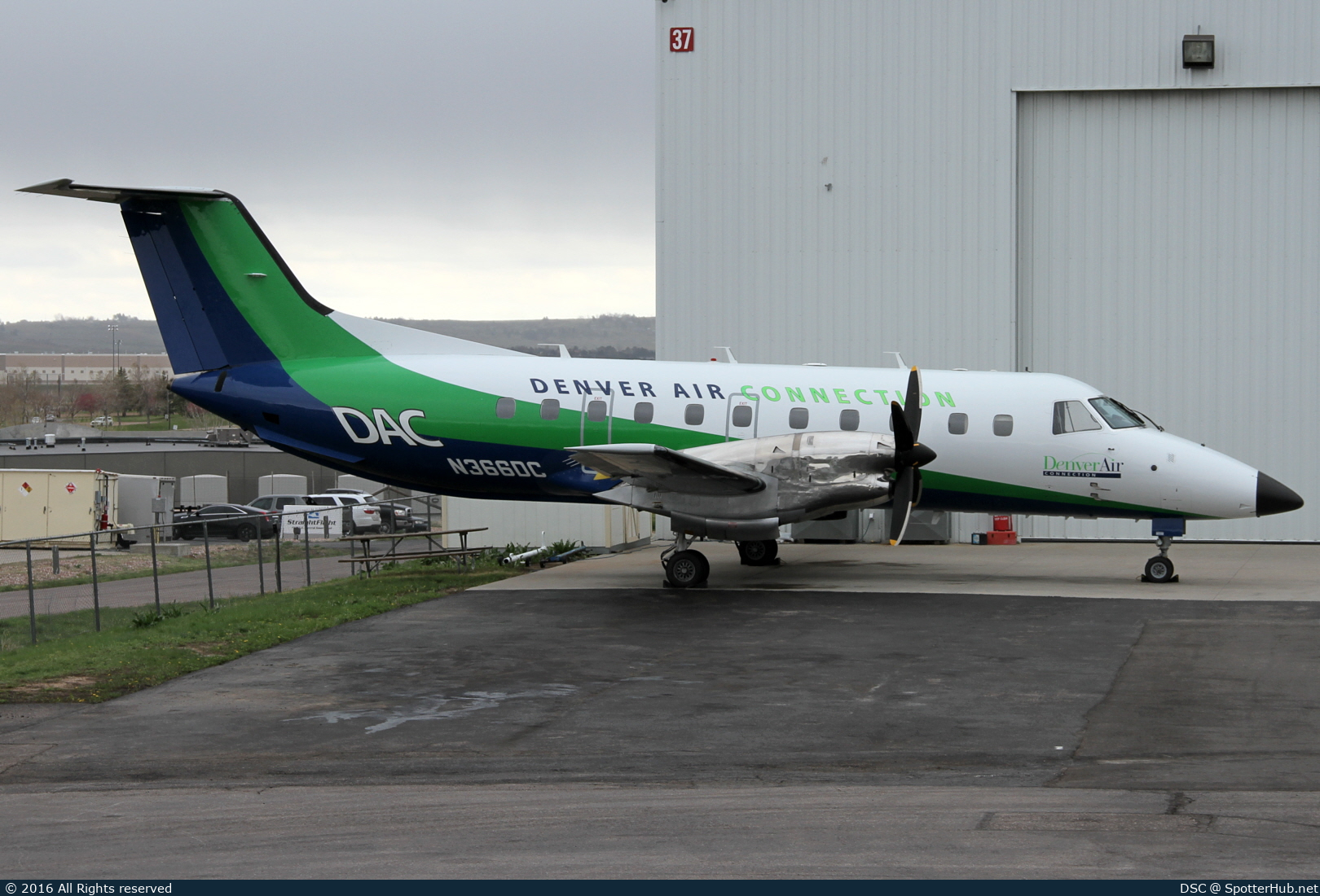 Photo of N366DC - Embraer EMB-120ER Brasilia operated by Denver Air Connection (opb Key Lime Air)