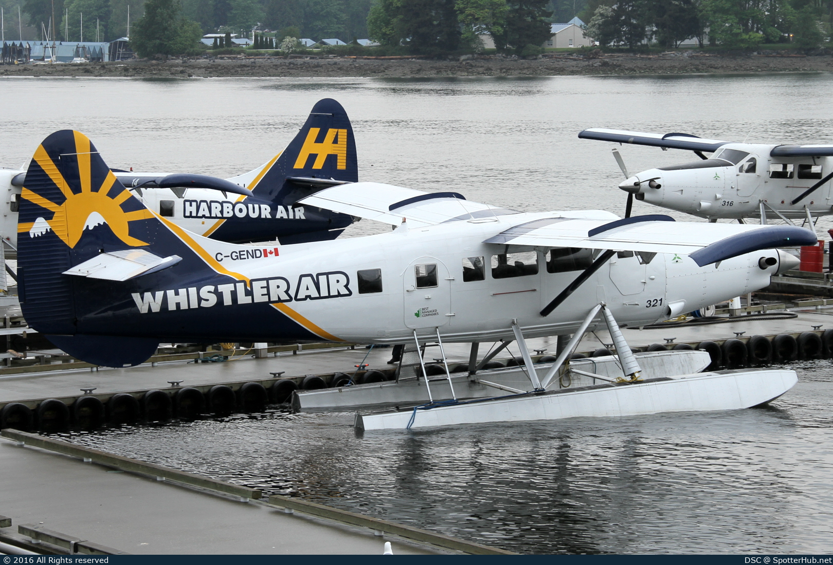 Photo of C-GEND - De Havilland Canada DHC-3T Vazar Turbine Otter operated by Whistler Air