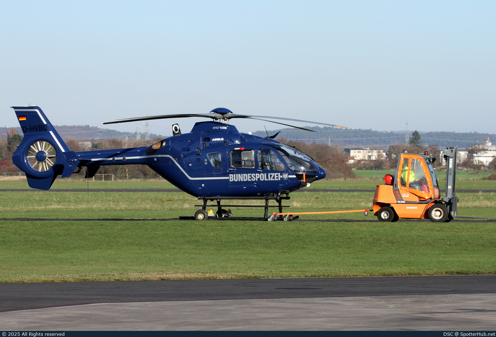 Photo of D-HVBO - Eurocopter EC135 T2+ operated by German Police - Bundespolizei