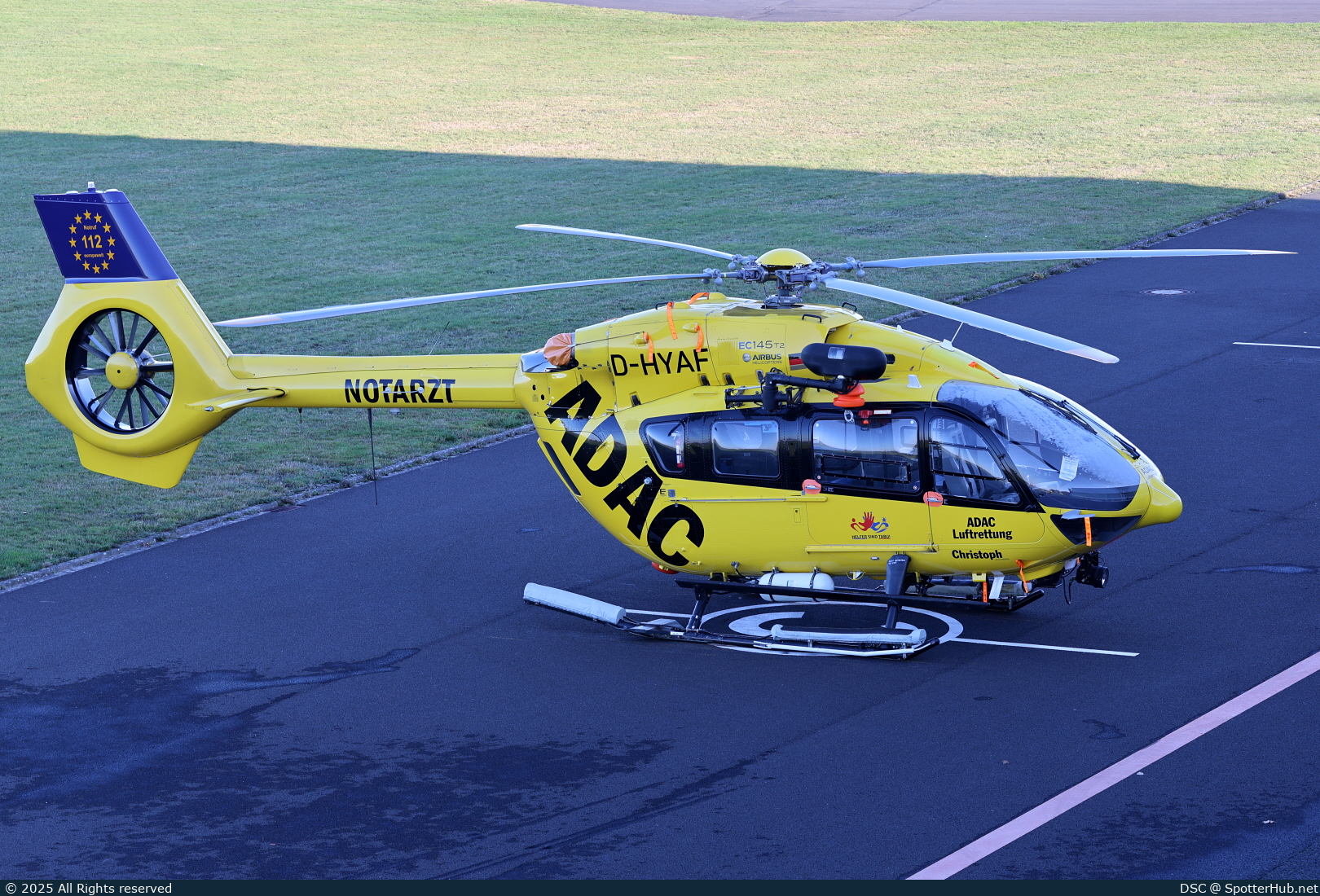 Photo of D-HYAF - Airbus Helicopters H145 operated by ADAC Luftrettung