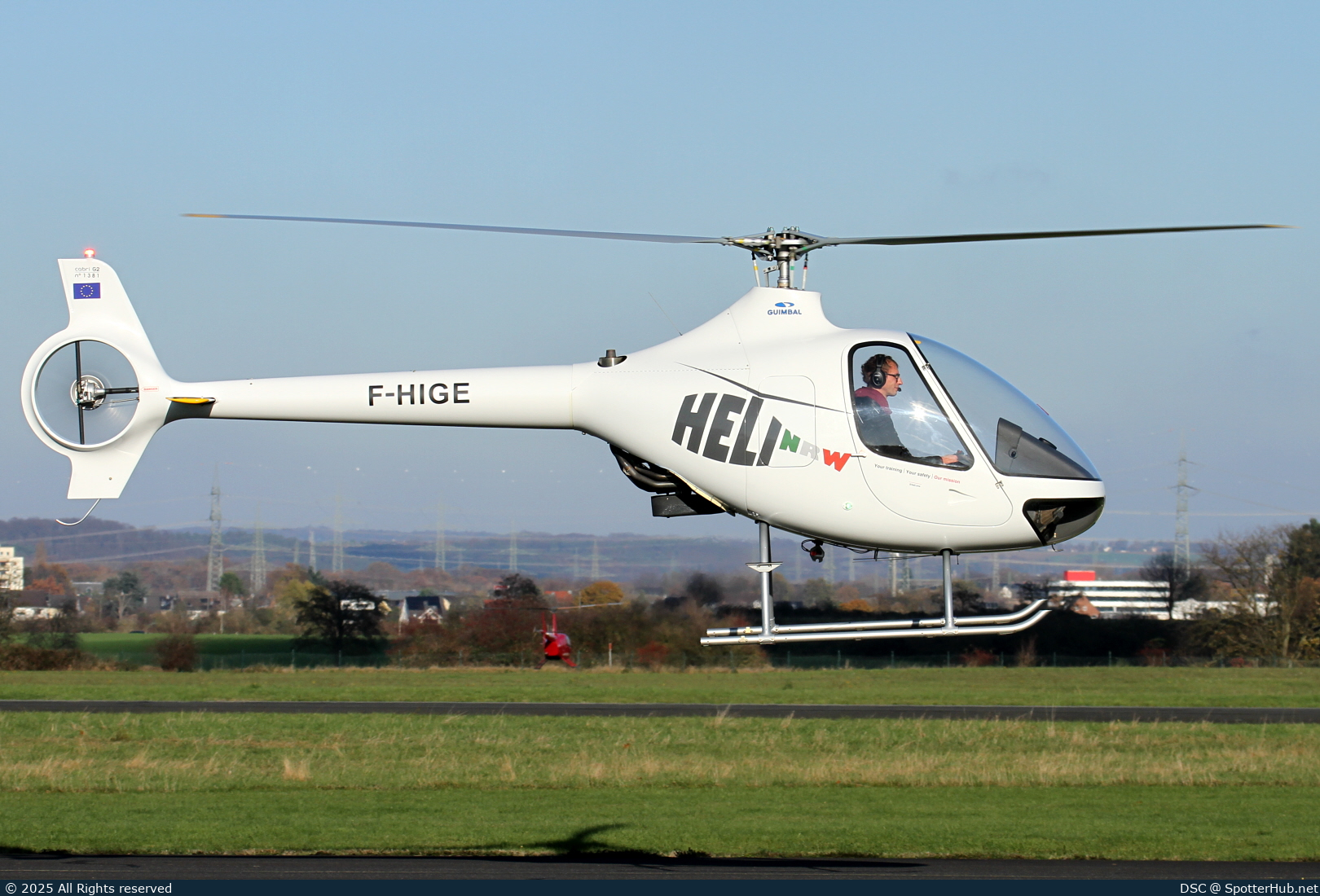 Photo of F-HIGE - Guimbal Cabri G2 operated by Heli-NRW