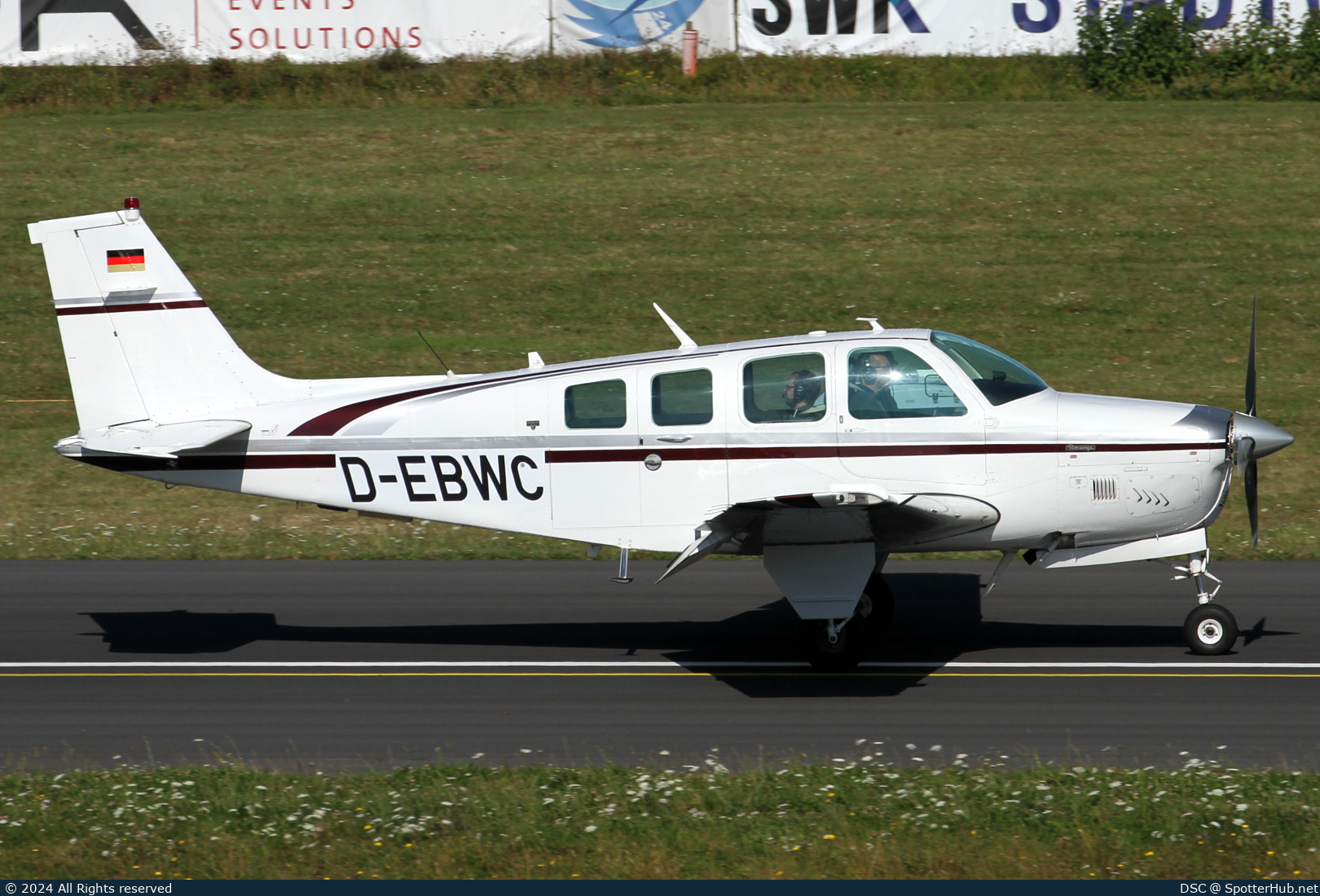 Photo of D-EBWC - Beechcraft B36TC Bonanza operated by Private