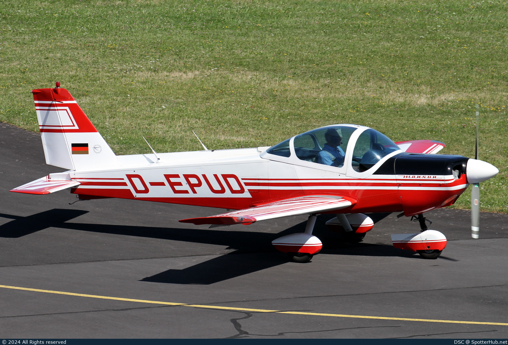 Photo of D-EPUD - Bölkow Bo.209 Monsun 160RV operated by Private