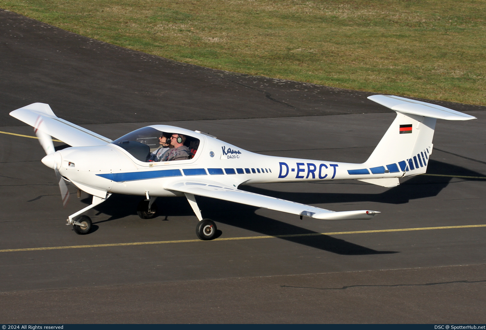 Photo of D-ERCT - Diamond DA20-C1 Katana operated by Flugsportverein "Glück Auf" Ailertchen