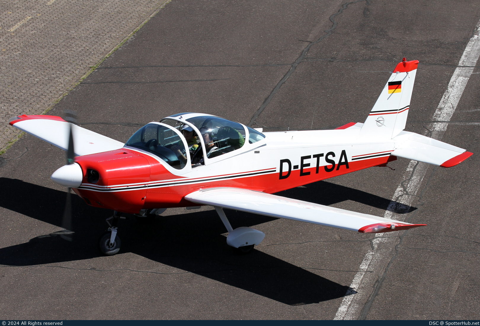 Photo of D-ETSA - Bölkow Bo.209 Monsun 150RV operated by Private