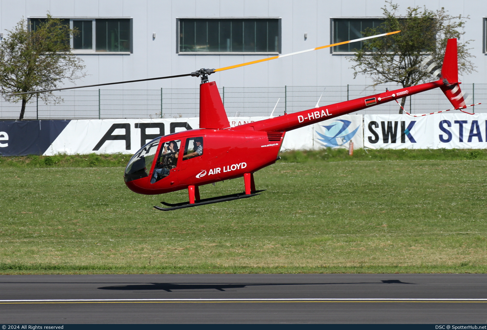 Photo of D-HBAL - Robinson R44 Raven operated by Air Lloyd