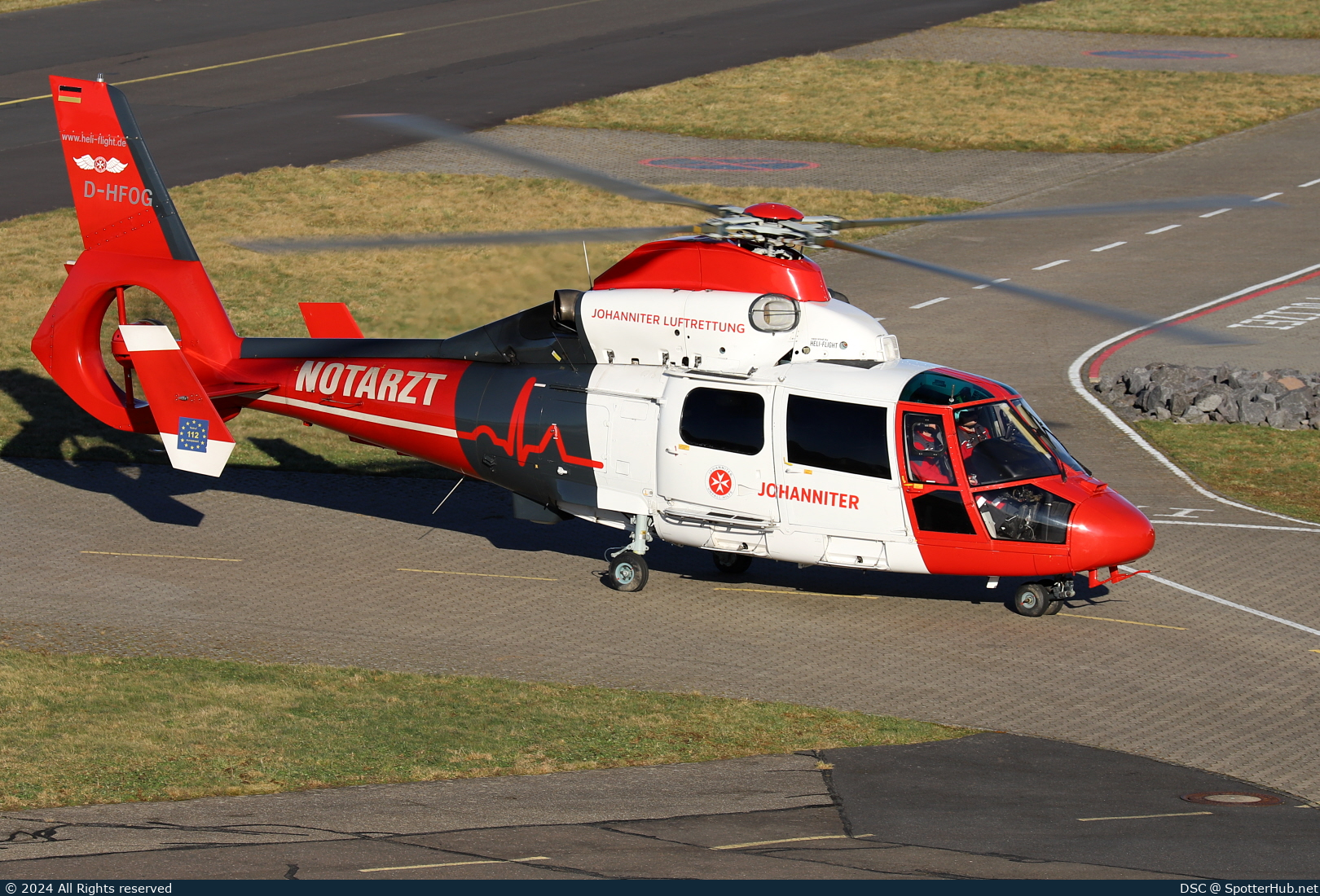 Photo of D-HFOG - Aérospatiale AS365N3 Dauphin 2 operated by Johanniter Luftrettung (opb Heli-Flight)